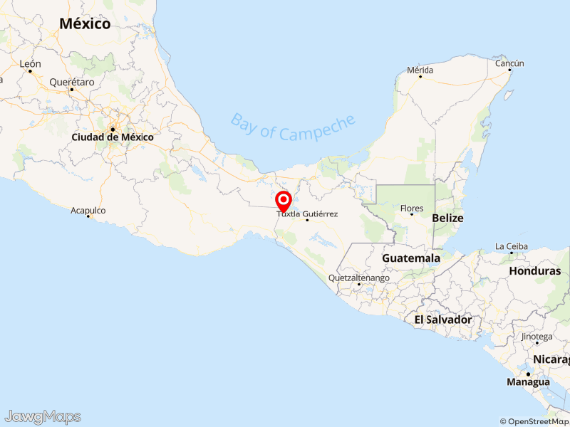 Se registra un temblor con epicentro en Cintalapa, Chiapas