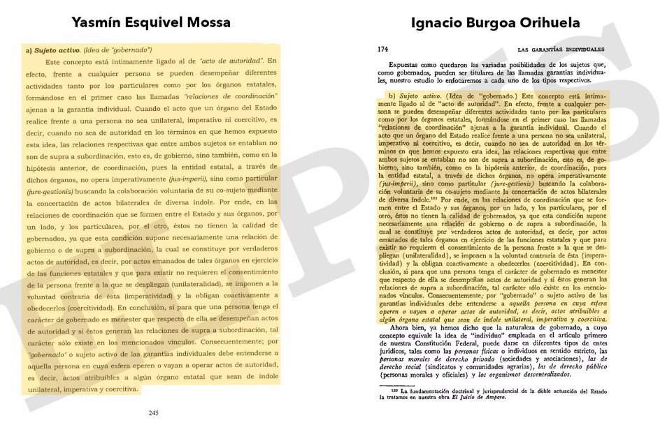 El diario El País documentó el presunto plagio en la tesis de doctrado de YAsmín Esquivel. (FOTO: El País)