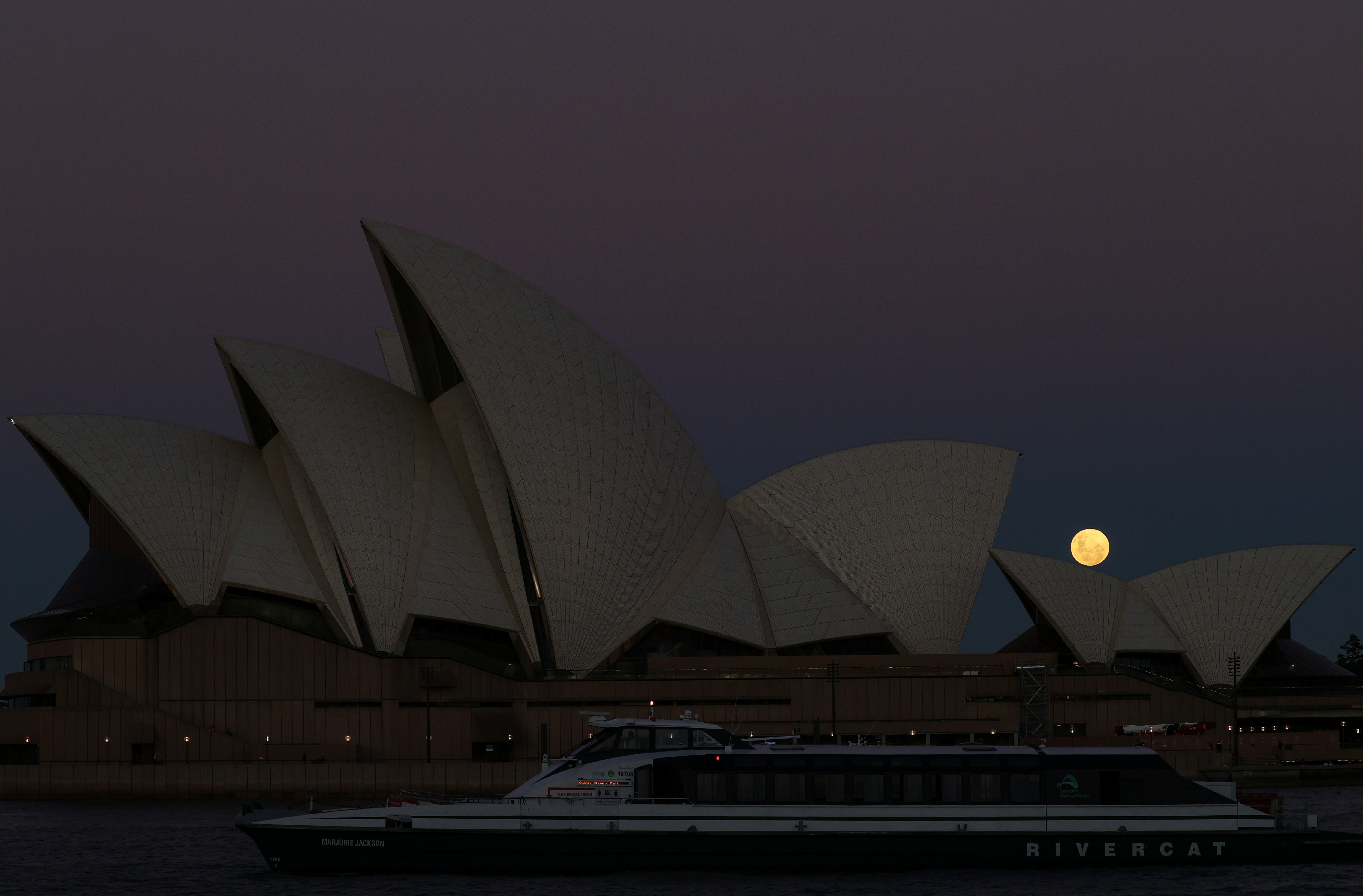 Cost savings: the Sydney Opera House will not be illuminated after the coronation of Carlos III.  (Reuters)