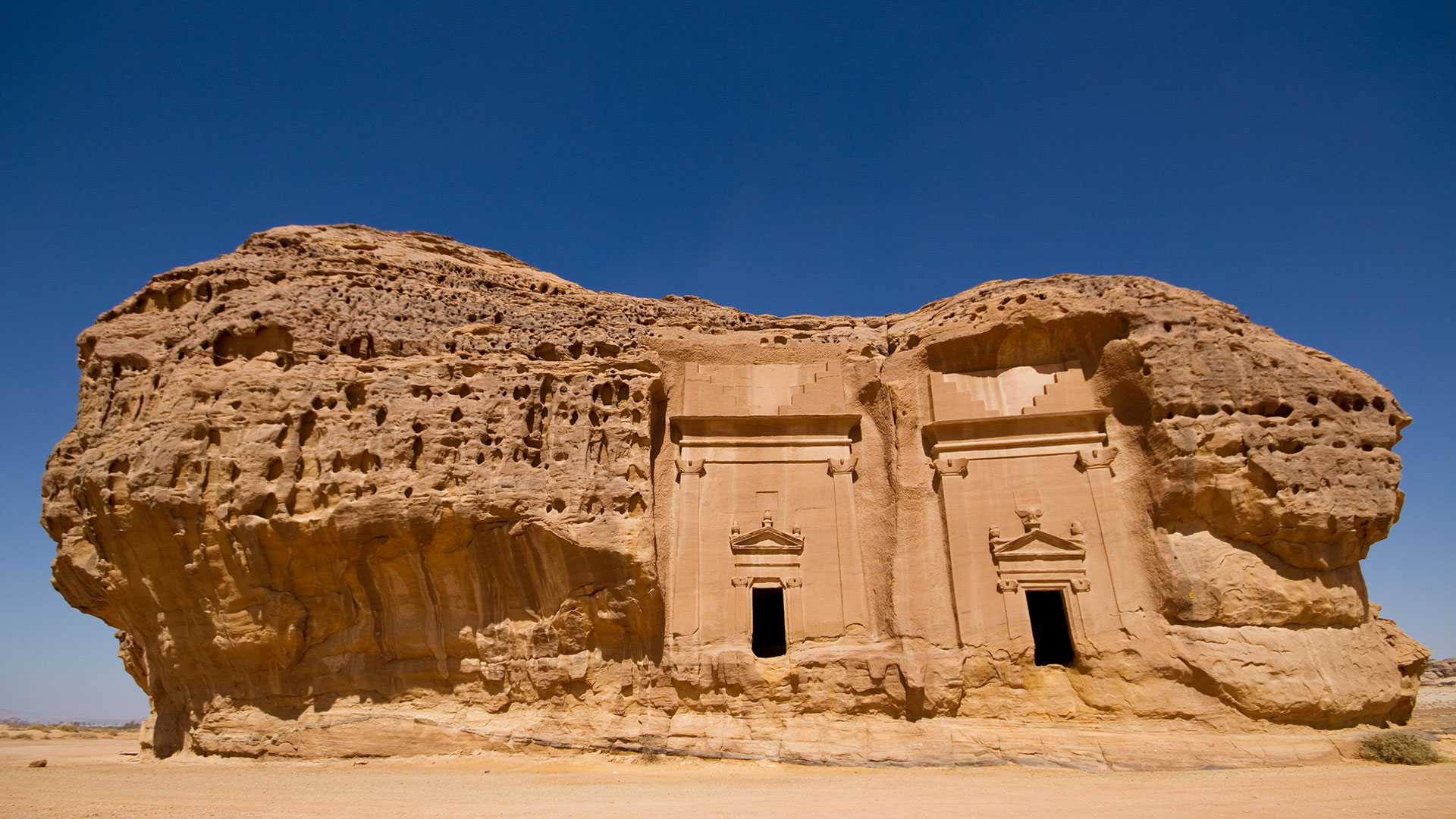 Gran parte de su atractivo radica en el hecho de que es prácticamente desconocido a pesar de sus similitudes con Petra (Gettyimages)