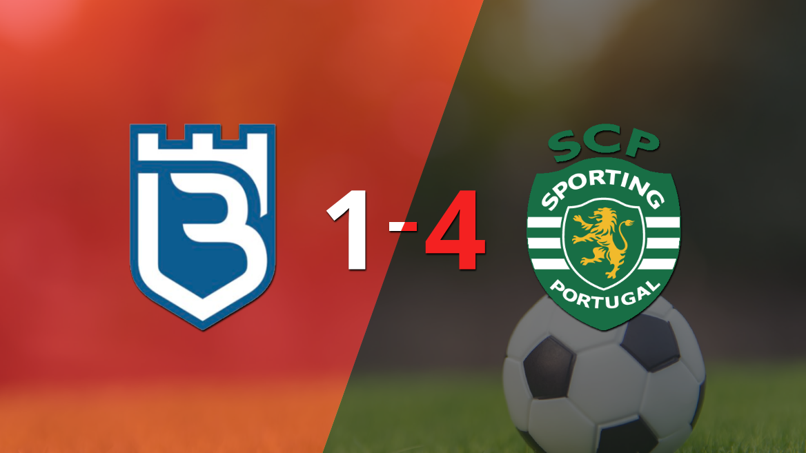 Con doblete de Paulinho, Sporting Lisboa liquidó 4-1 a Belenenses