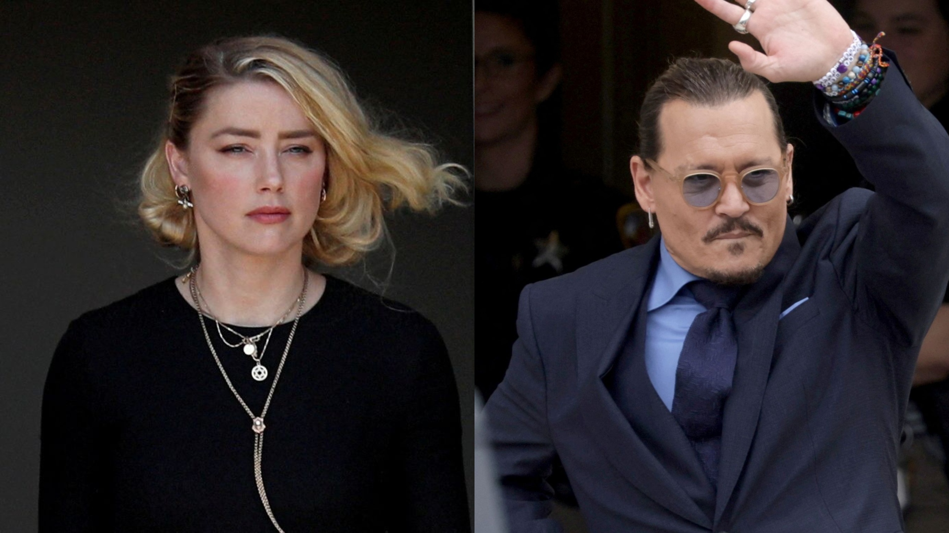 El millón de dólares que Amber Heard debía a Johnny Depp por su juicio ha sido pagado y el actor ya tendría planes para ese dinero
Foto: REUTERS/Evelyn Hockstein, REUTERS/Tom Brenner/File Photo