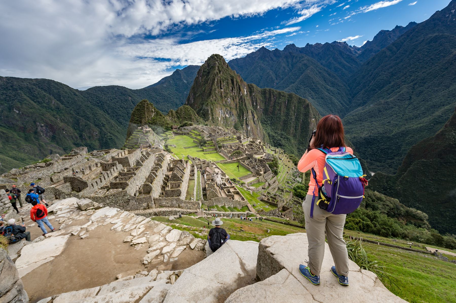 Entrepreneurs can visit tourist attractions in Peru.