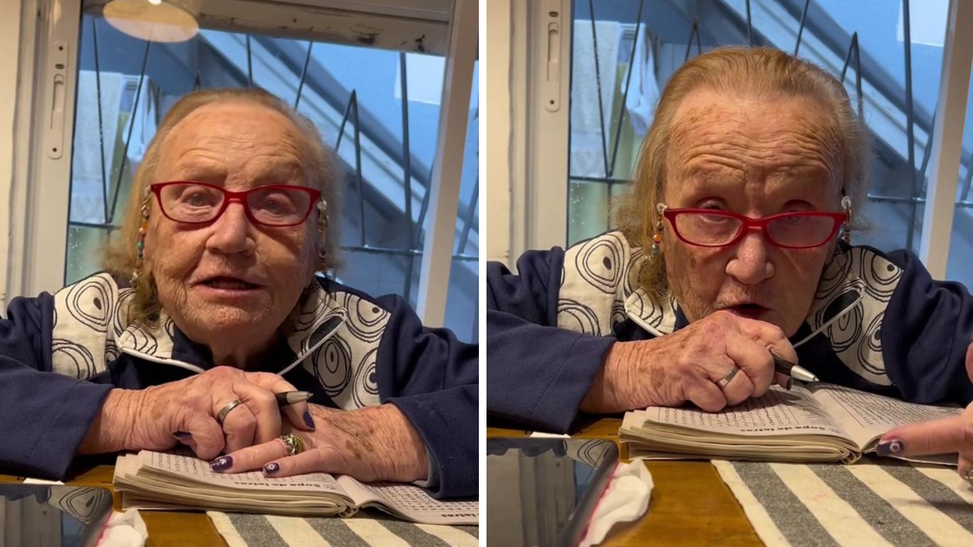 La mujer tenía un antojo y, en secreto, se lo confesó a su nieta inundando las redes sociales de emoción (captura video)