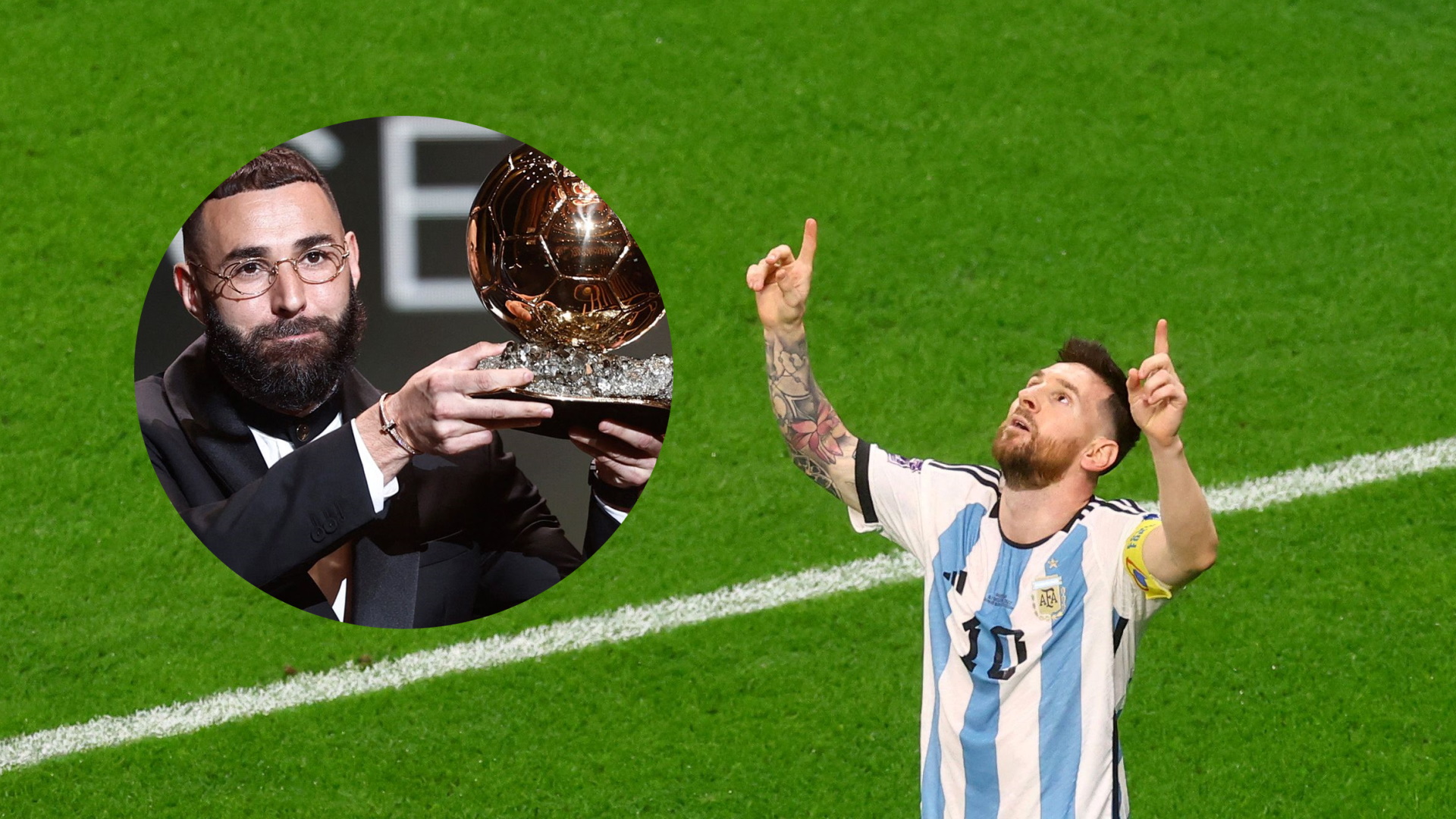 messi argentina bezema balón de oro