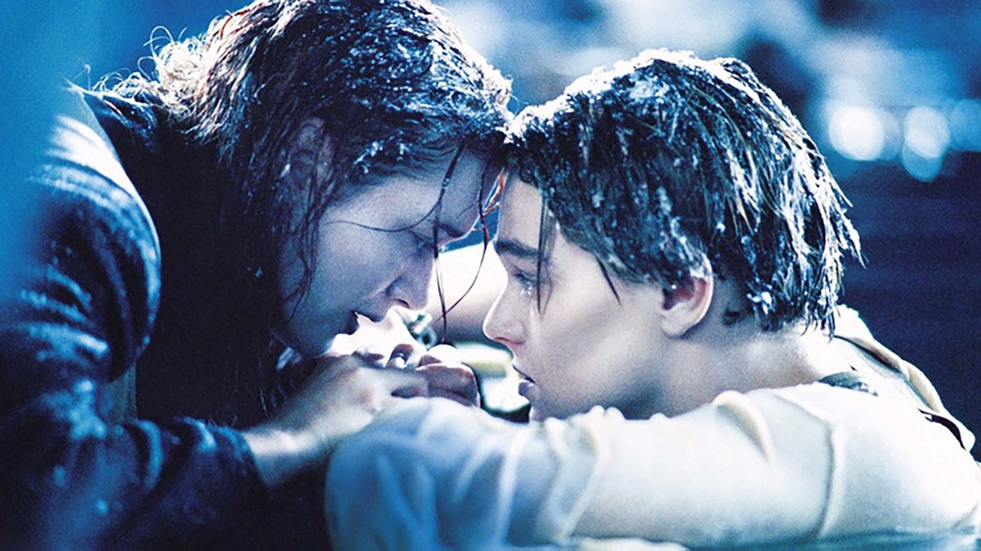 Kate Winslet y Leonardo DiCaprio en Titanic. (20th Century Fox)