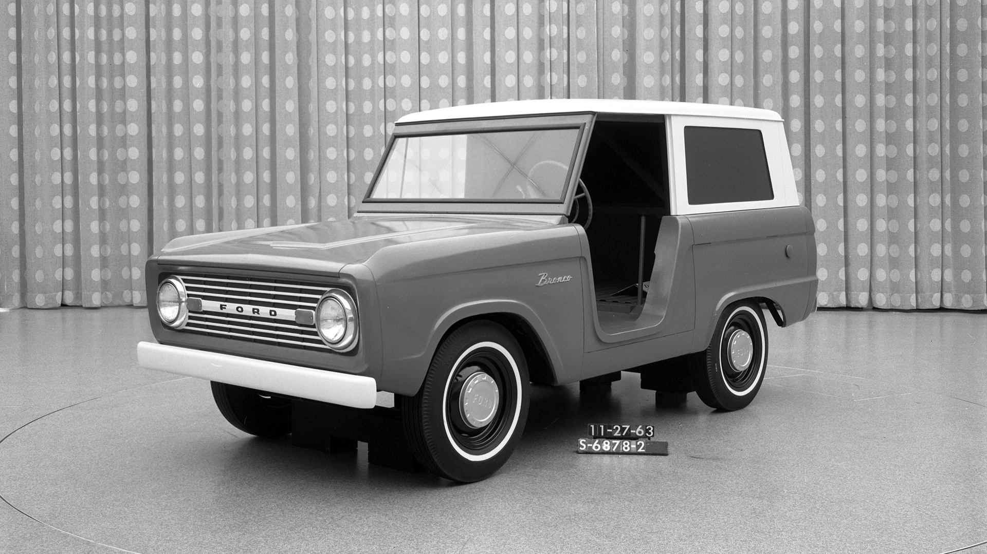 El Package Proposal #5, el nombre del proyecto con el que nació el primer SUV 4x4 de la historia, que luego se llamaría Ford Bronco