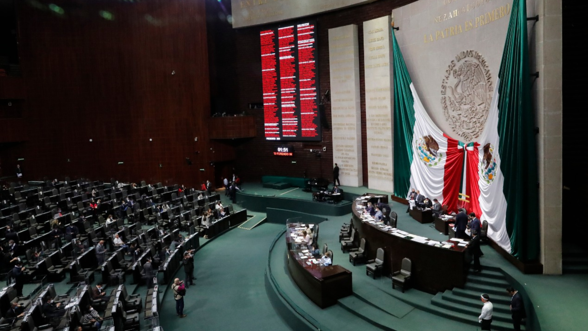 La Cámara de Diputados votó la reserva del legislador morenista de manera económica (Foto: Cortesía Cámara de Diputados)
