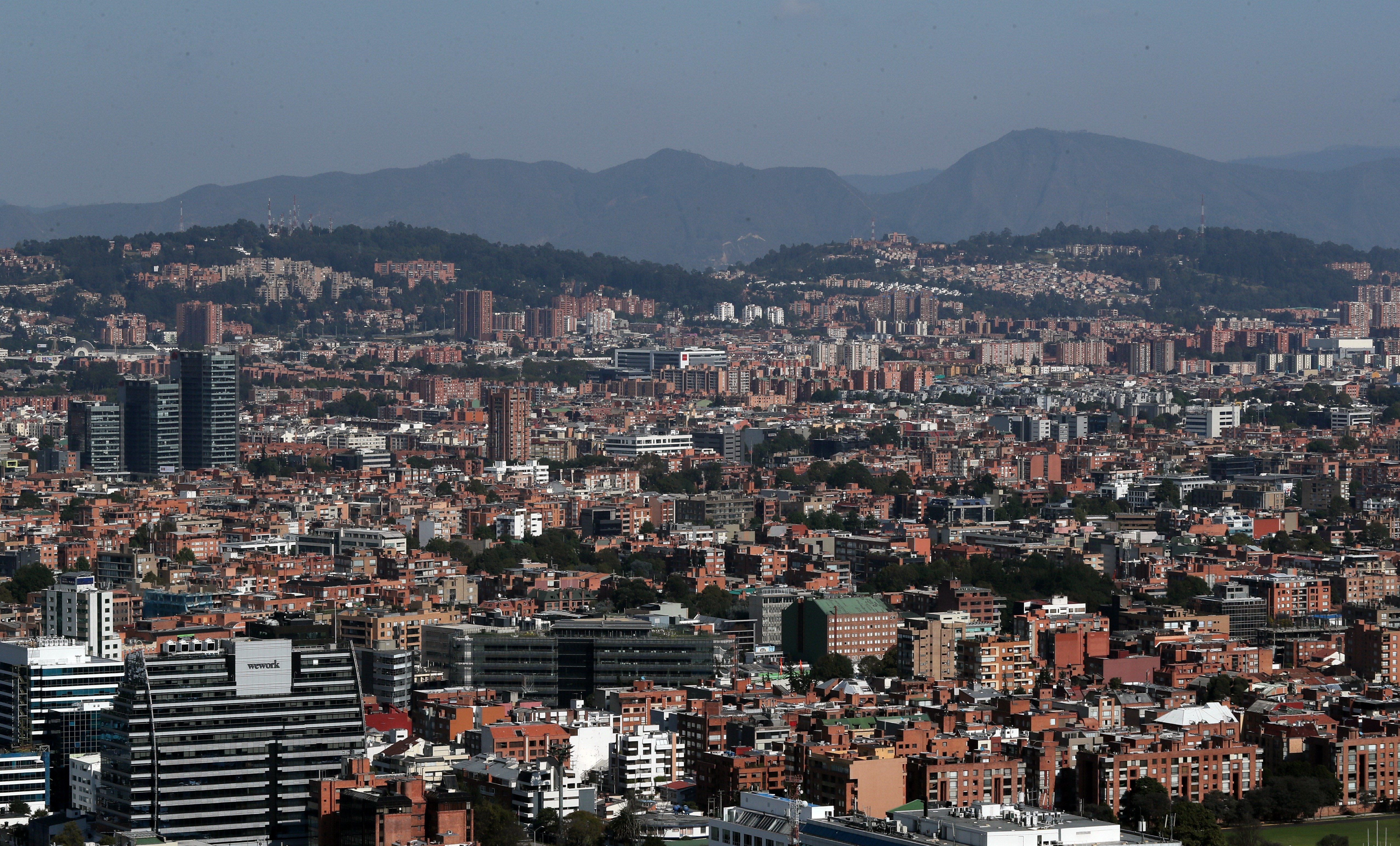Panorámica de la ciudad de Bogotá (Colombia), en una fotografía de archivo. EFE/Mauricio Dueñas Castañeda
