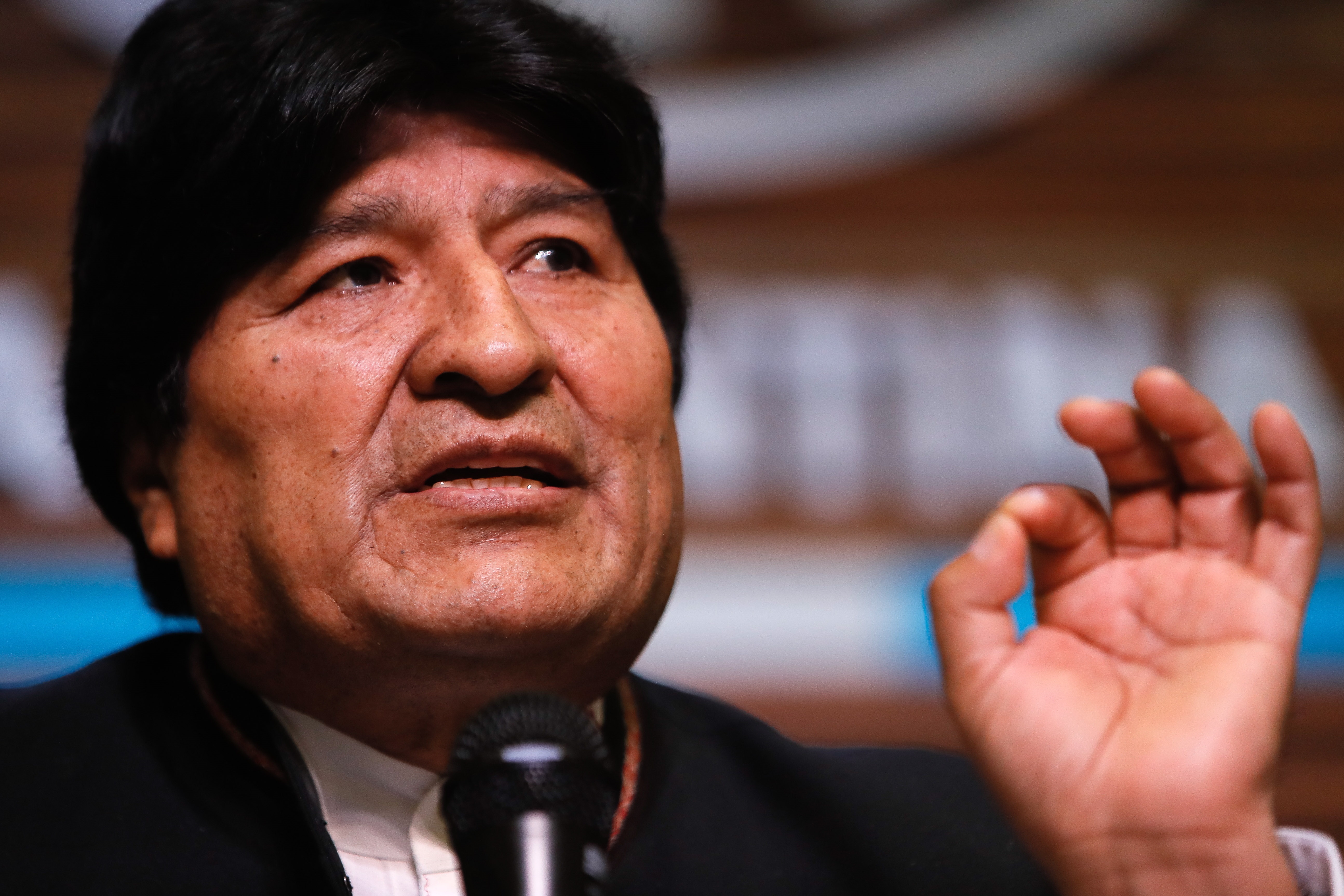 El ex presidente de Bolivia Evo Morales. 
