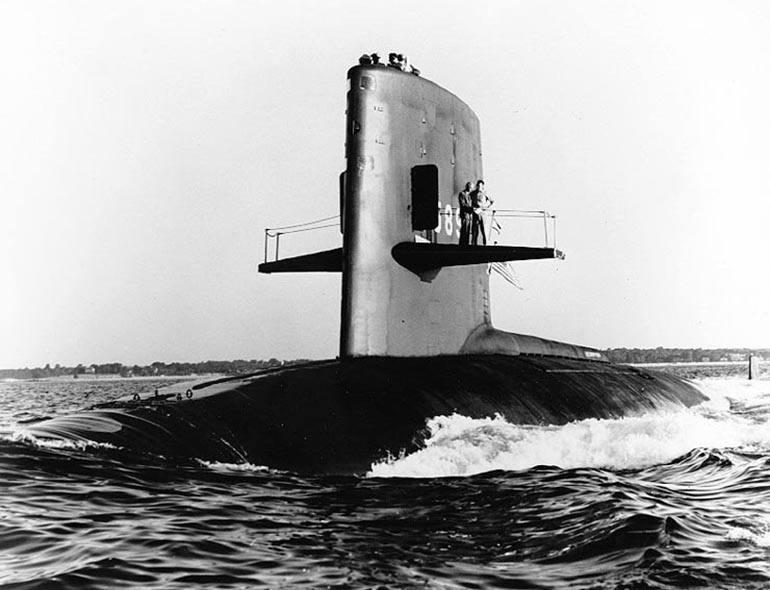 El submarino Scorpion era nuclear y estaba en una misión secreta