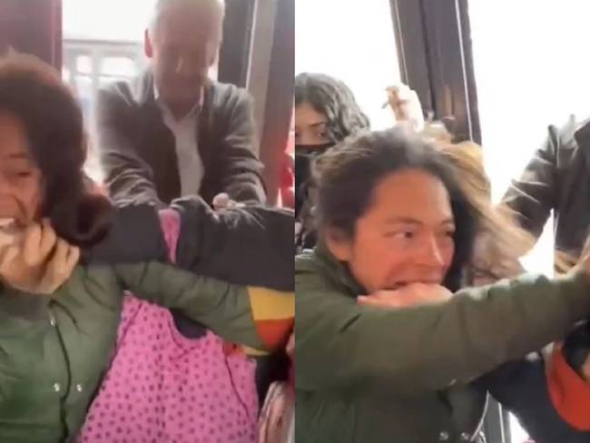 Nuevo Caso De Intolerancia En Transmilenio A Puños Y Mordiscos Se