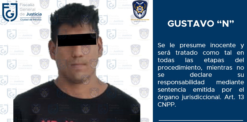 Se logró que un juez de control, por primera vez en la Ciudad de México, vinculara a proceso a un hombre (FGJCDMX) 