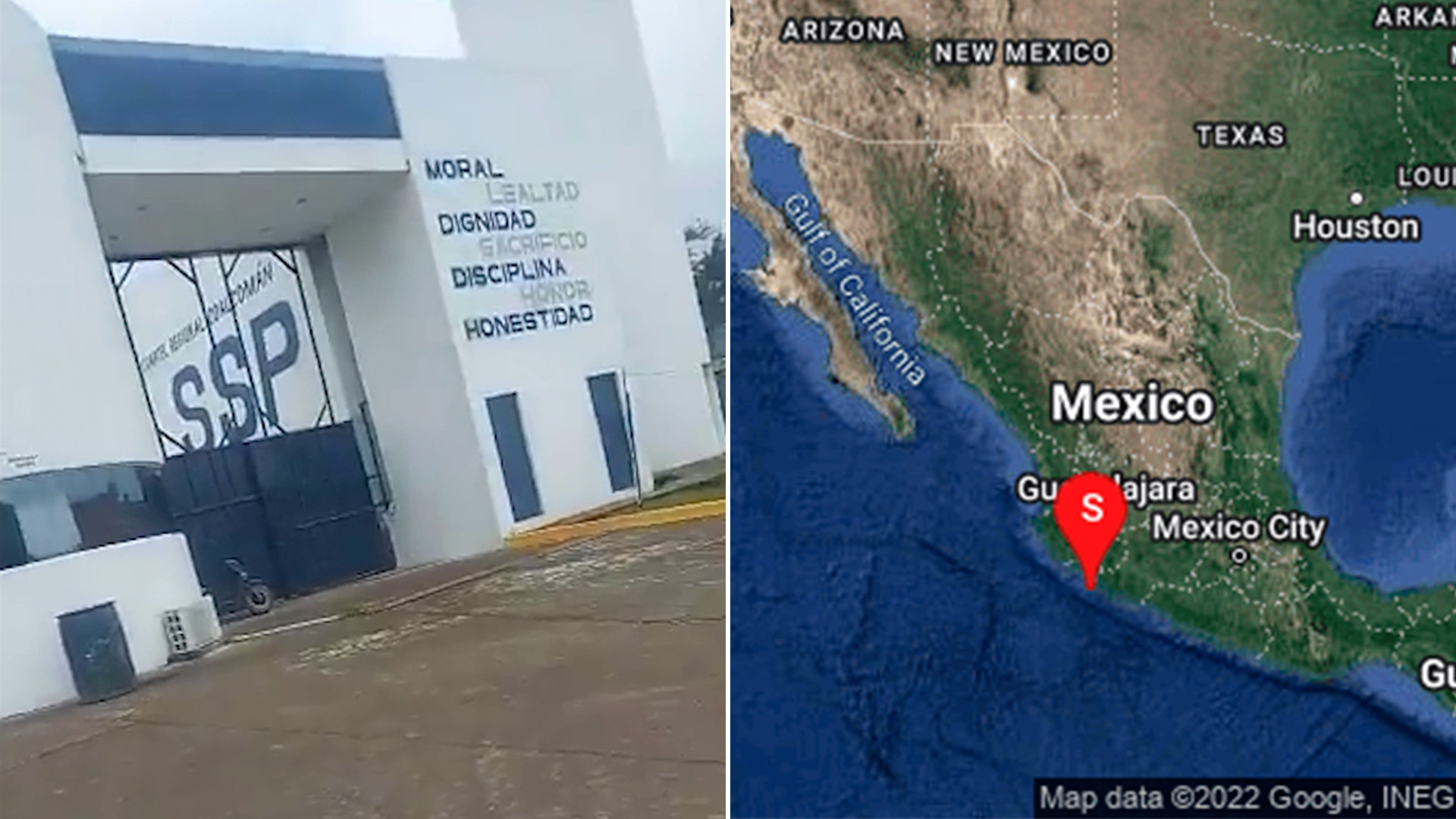 Pobladores de Coalcomán, Michoacán compartieron imáges de cómo se vivió el sismo en el epicentro (Foto: Captura de pantalla)