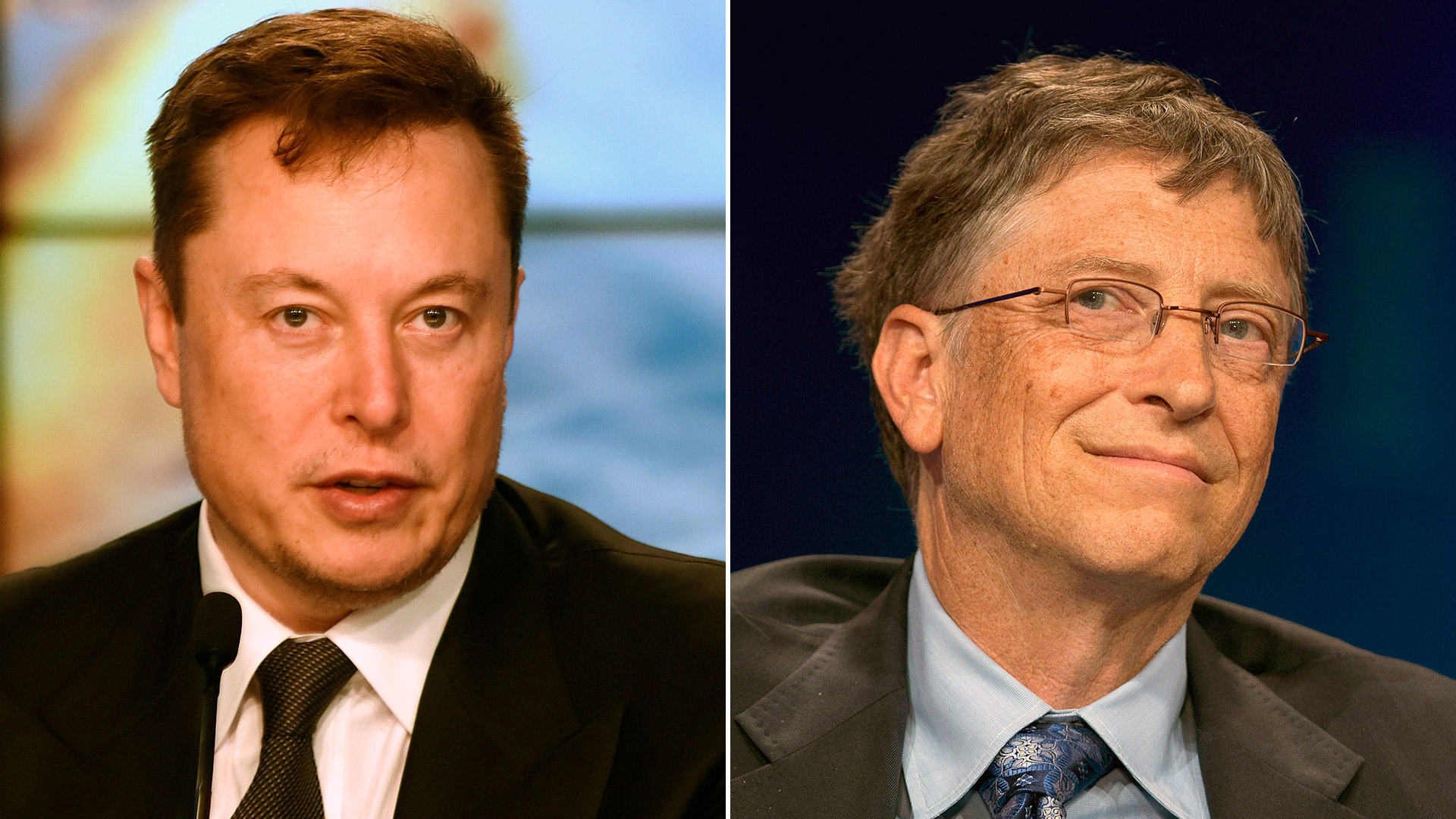 Elon Musk y Bill Gates forman parte del círculo de personas más ricas del mundo (Foto: Archivo)