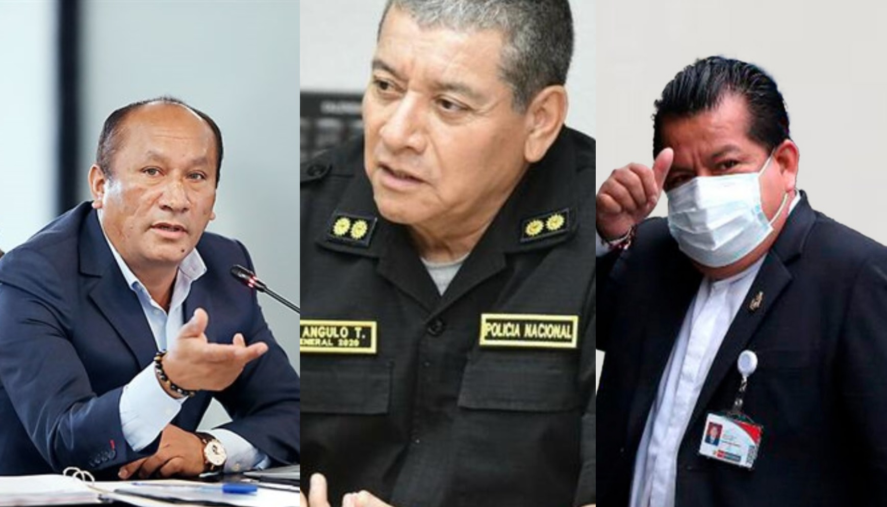 Jorge Angulo, nuevo comandante general de la PNP, registra llamadas con Juan Silva, Bruno Pacheco y Beder Camacho