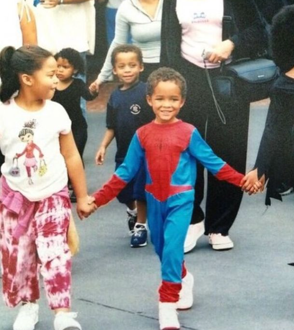 Jaden Smith con un disfraz de Spider-Man Foto: Instagram/erysft