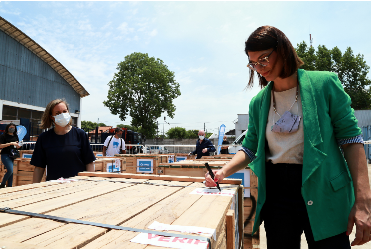 Natasa Loizou, directora ejecutiva de la ANMAC y alineada con La Cámpora 