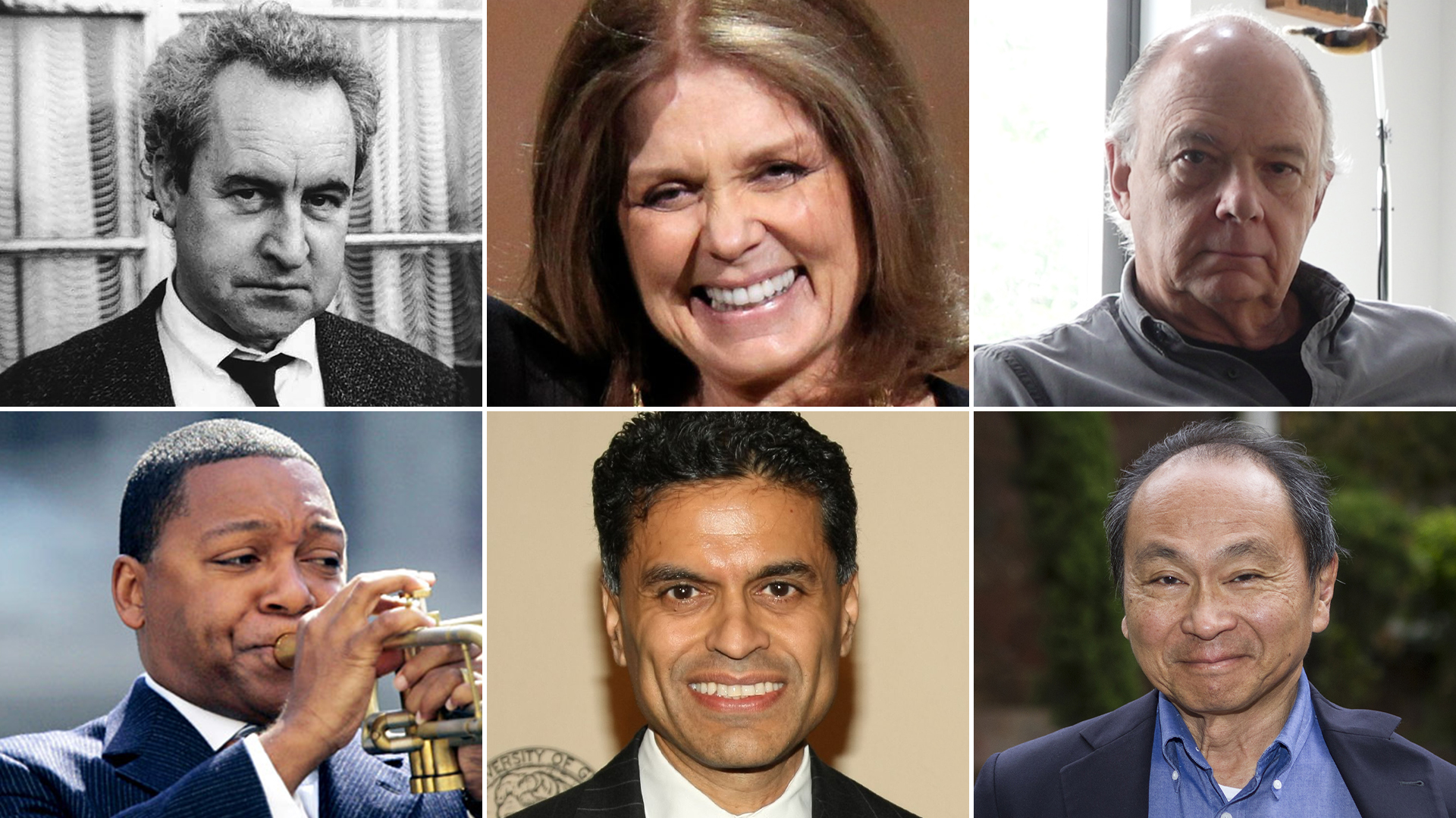 Otros firmantes: John Banville, Gloria Steinem y Enrique Krauze (arr.); Wynton Marsalis, Zakaria Fareed y Francis Fukuyama.