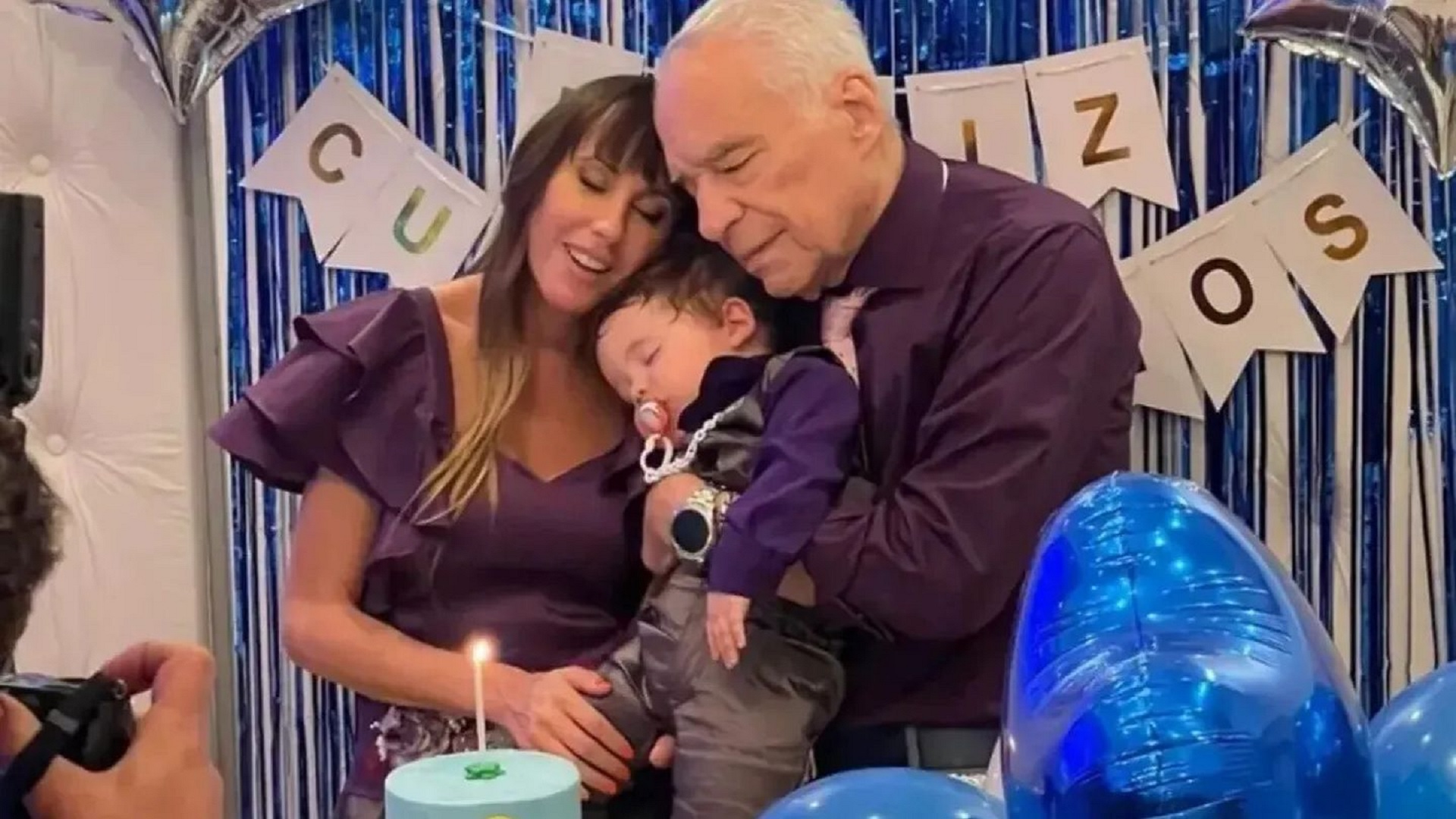 Alberto Cormillot y su familia