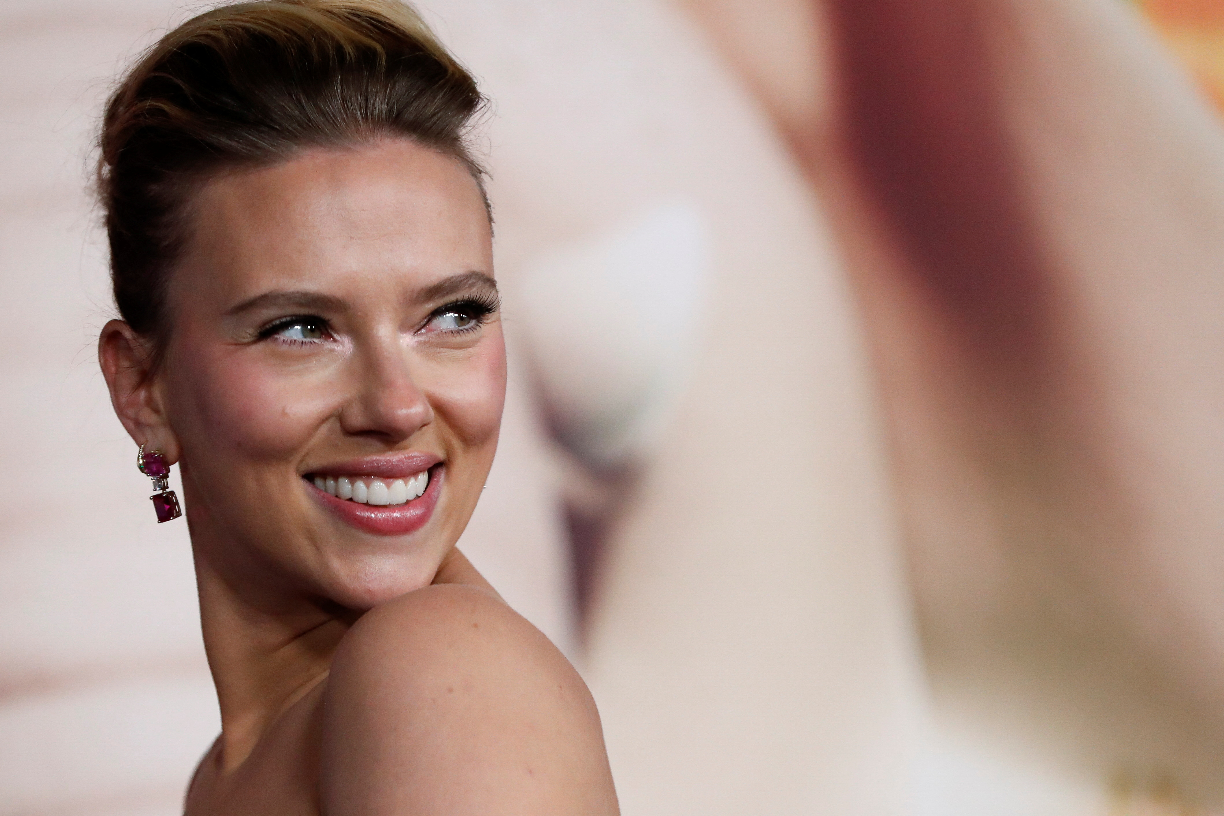 Scarlett Johansson attends the premiere for the film Sing 2 at The Greek Theatre in Los Angeles, California, U.S., December 12, 2021. REUTERS/Mario Anzuoni