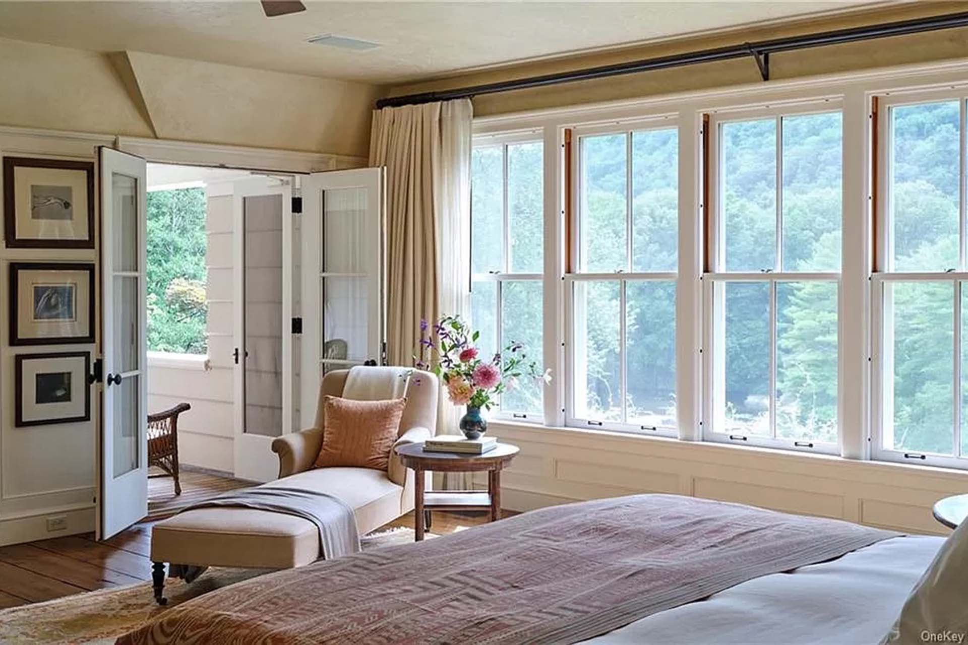La mansión de Richard Gere está especialmente diseñada para disfrutar de la naturaleza (Realtor.com)