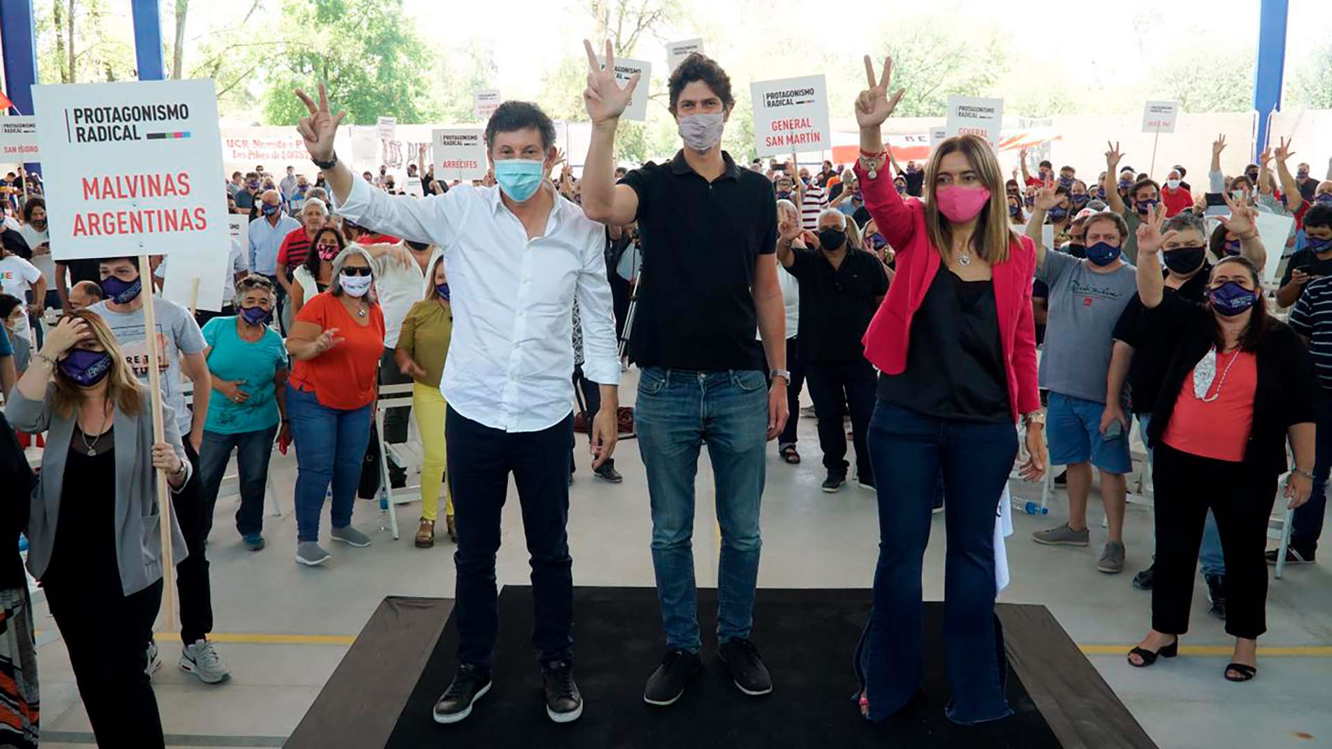 Martín Lousteau apoyó la candidatura de Gustavo Posse en la provincia de Buenos Aires