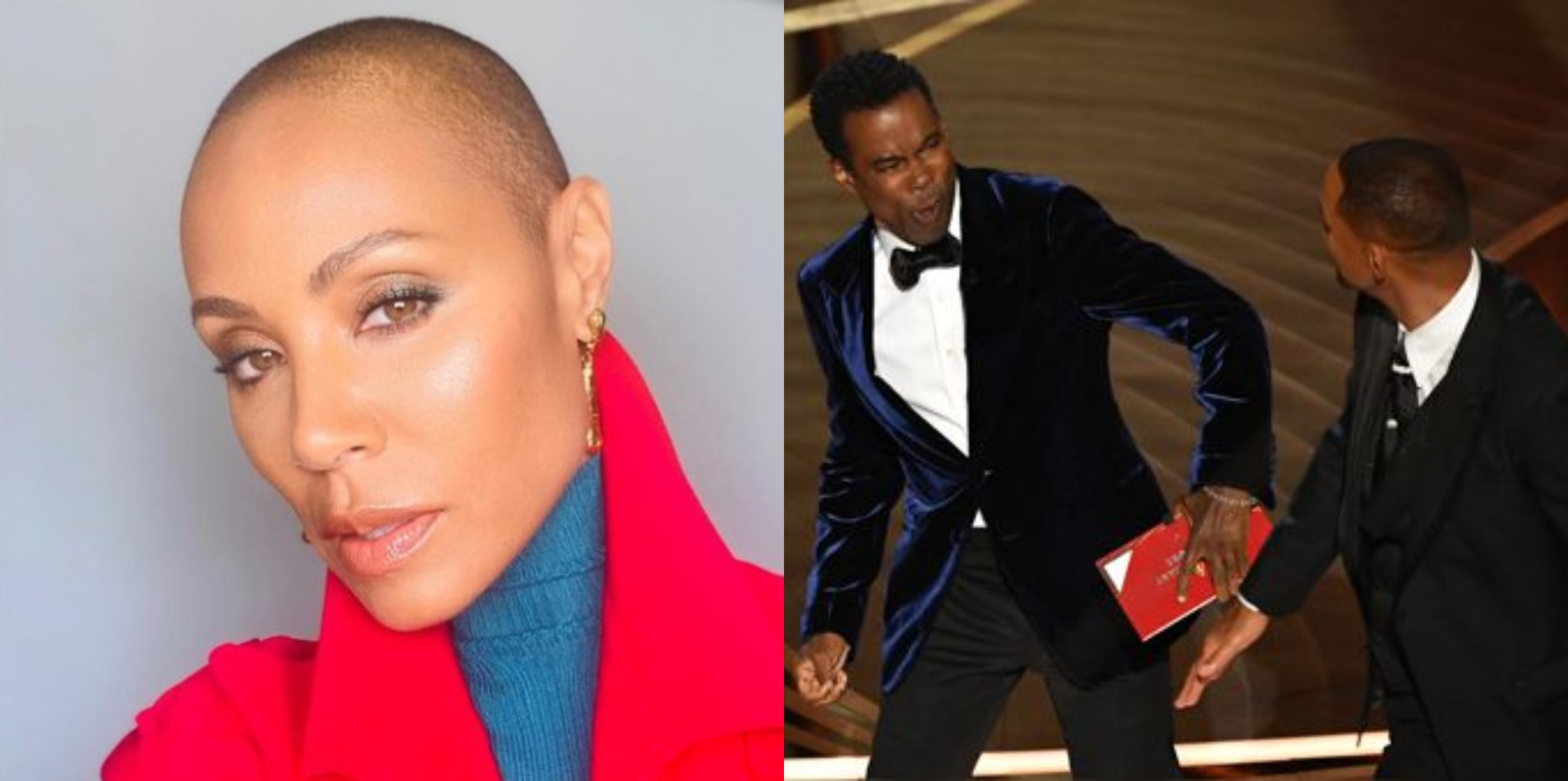 Jada Pinkett suffers from alopecia, so she has resorted to cutting a rapture (Photo: Instagram)