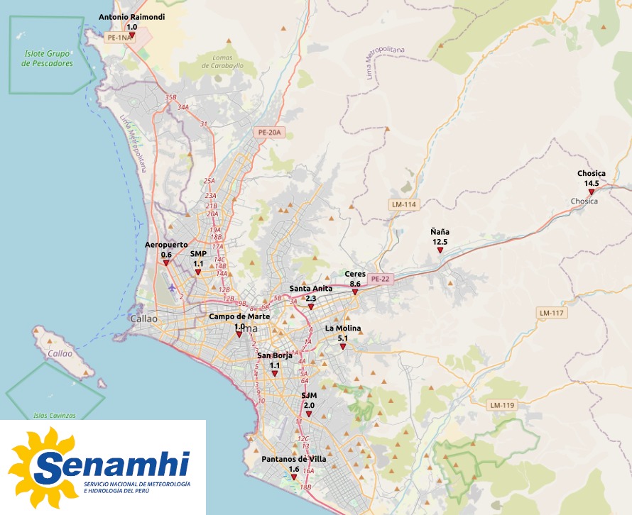 Lluvias en Lima seguirán hasta el 17 de marzo