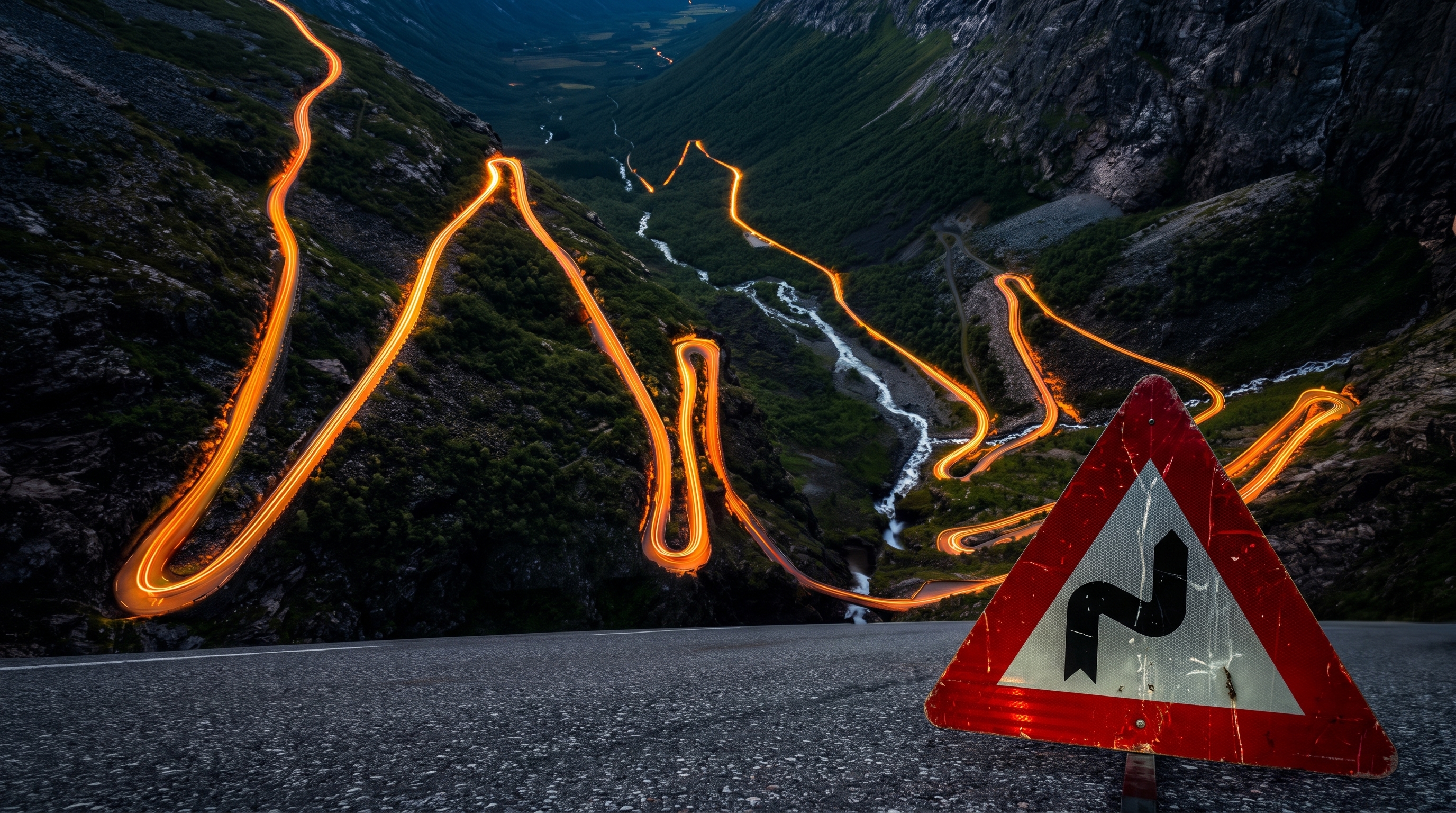 Niebla, hielo y curvas sin visibilidad: as&iacute; es Trollstigen, la carretera m&aacute;s peligrosa de Noruega