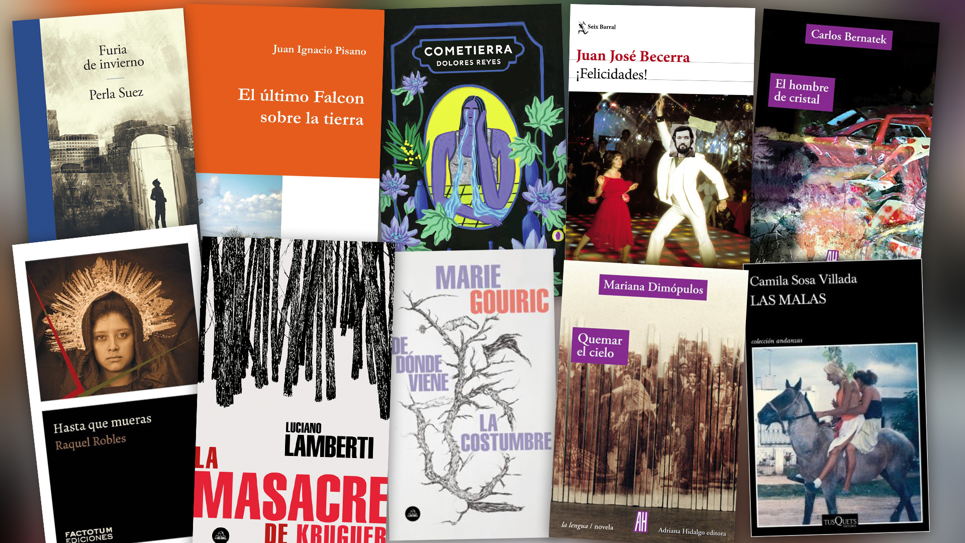 Diez grandes novelas para pensar una cartografía de la narrativa argentina