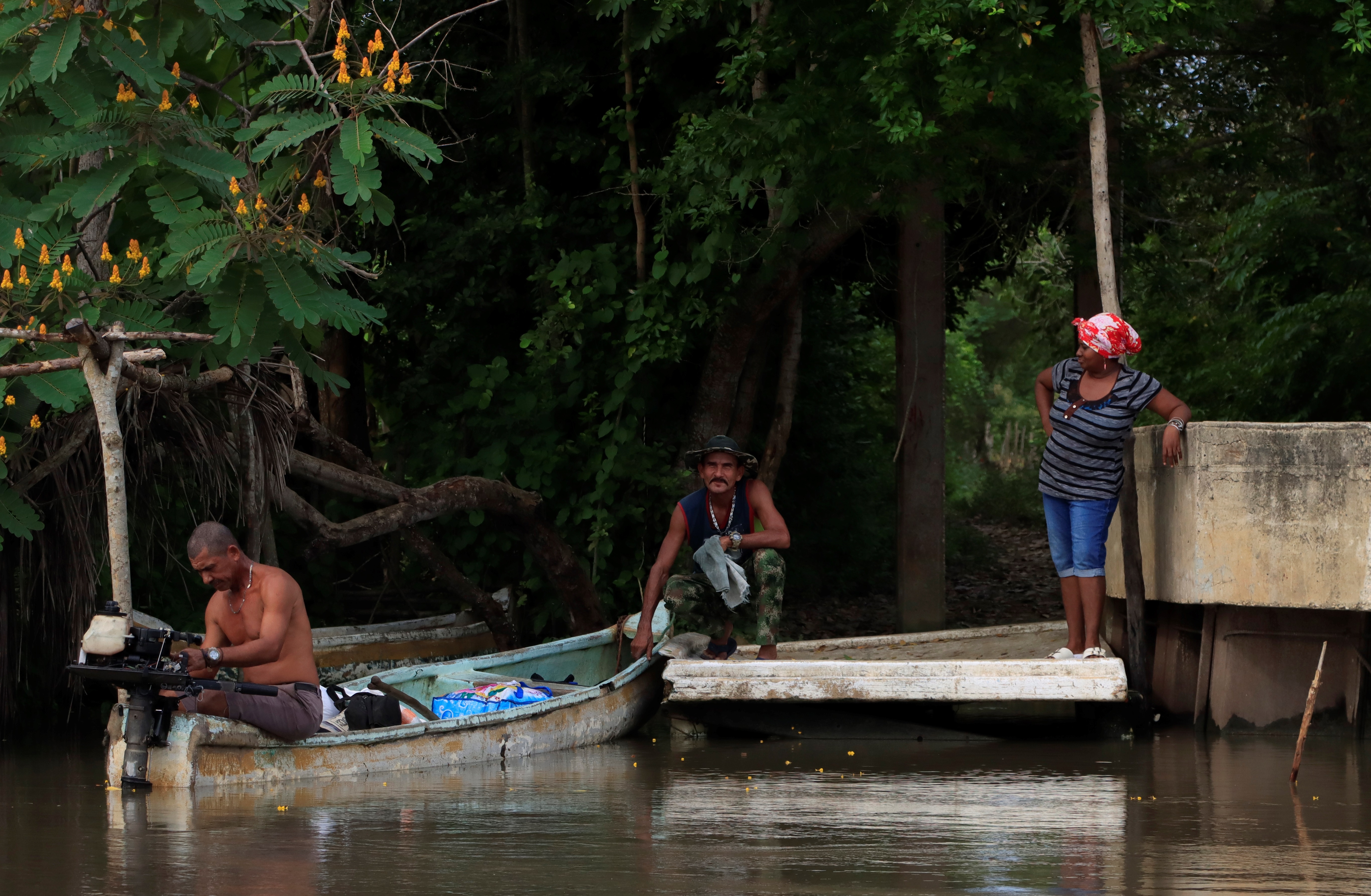 La Procuraduría General de la Nación y la Defensoría del Pueblo enviaron una comunicación a la Agencia Nacional de Infraestructura (ANI) para aclarar los impactos de este proyecto que busca contener al río Cauca. EFE/Ricardo Maldonado Rozo

