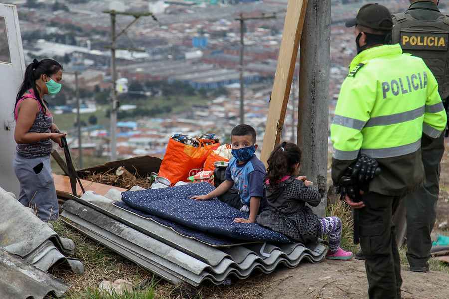 Pobreza en Bogotá, Colombia