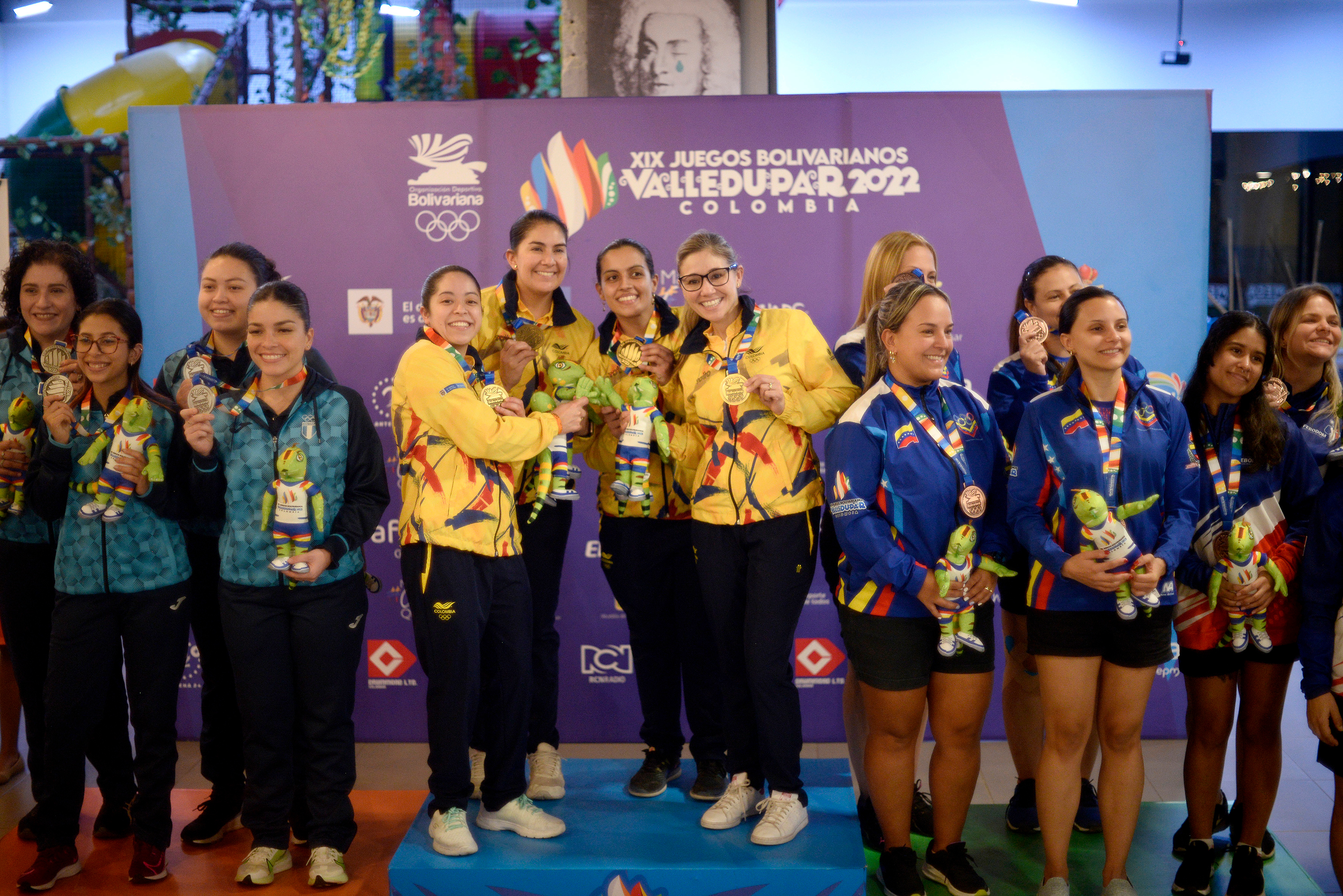 Colombia aumenta su ventaja en el medallero de los Juegos Bolivarianos Valledupar 2022 tras cinco días de competencias.
