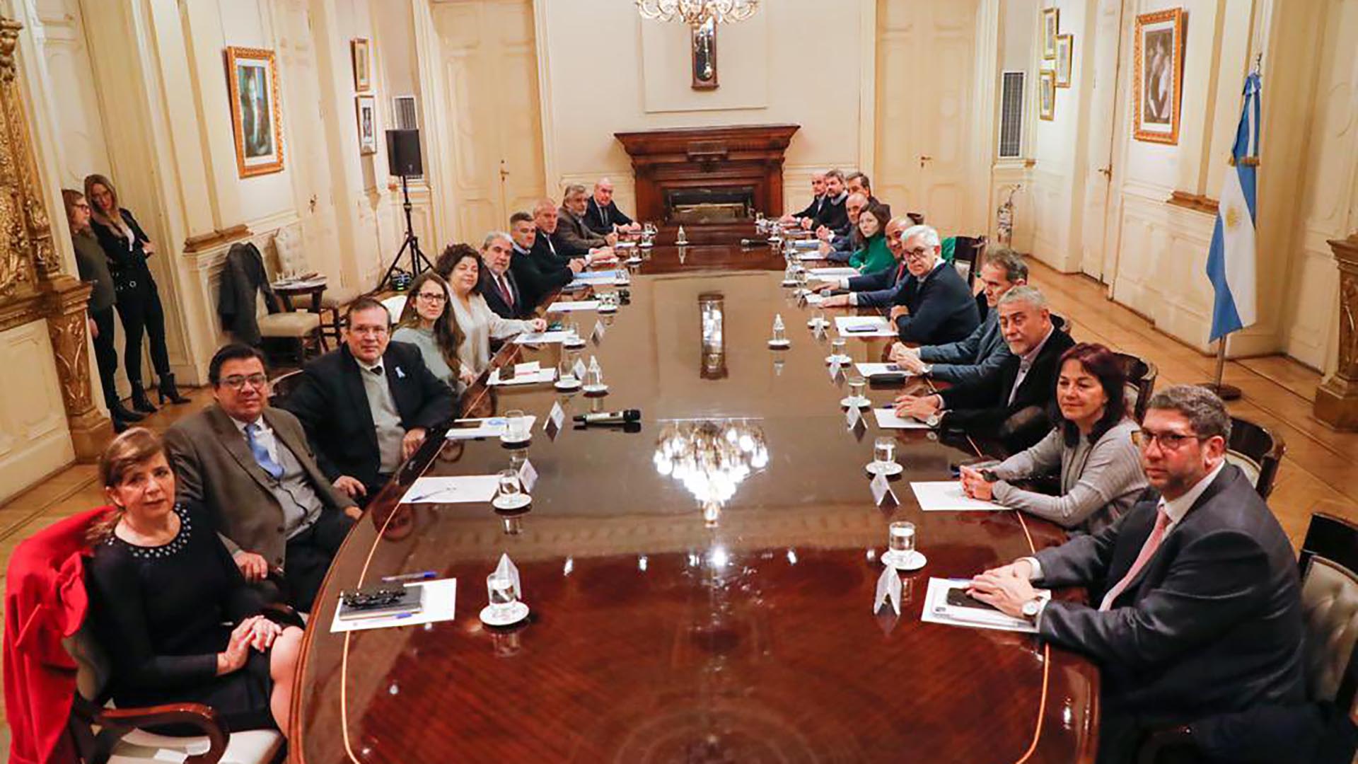 La ministra Batakis participó de la reunión de Gabinete en la Casa Rosada