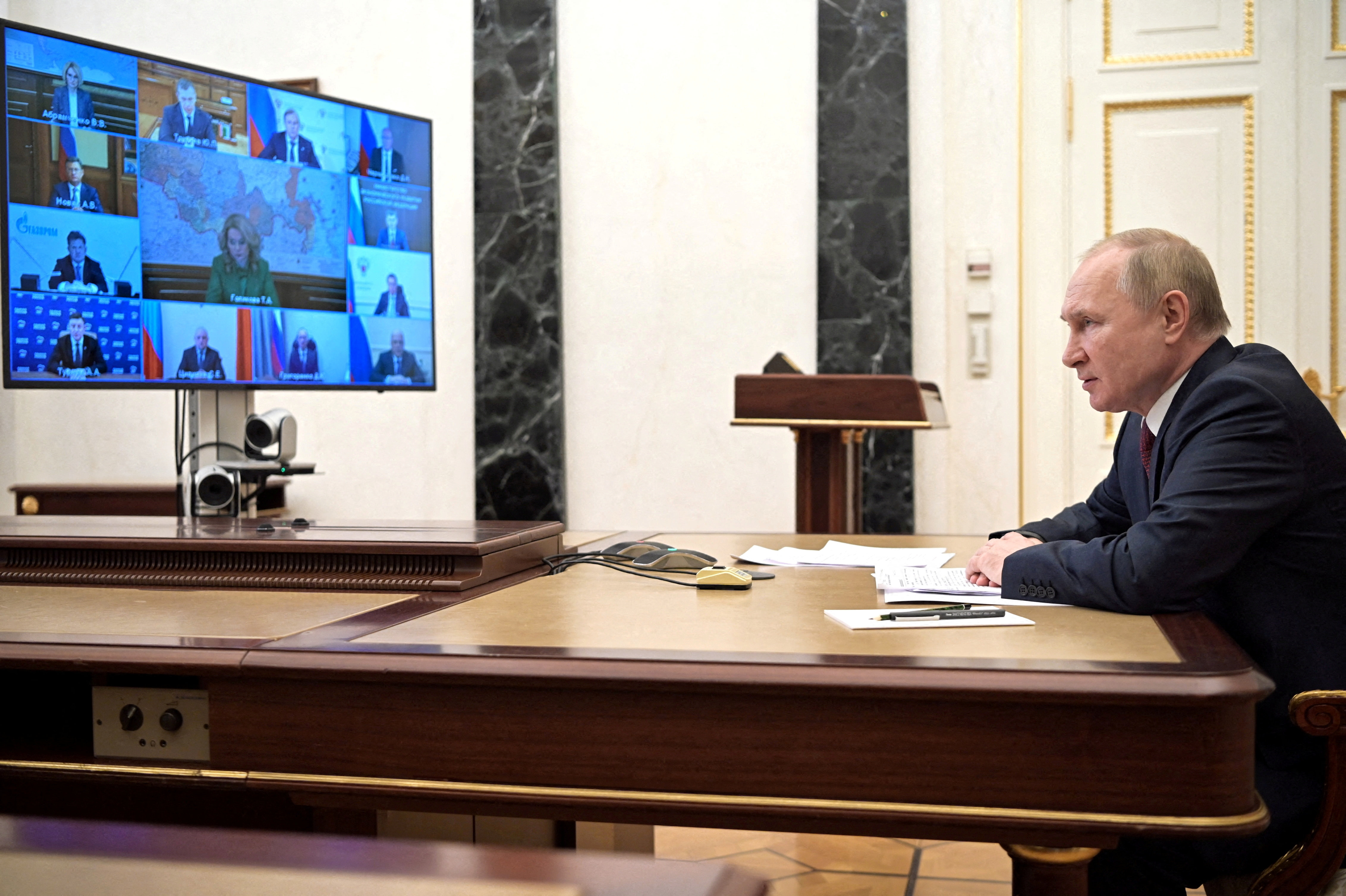 Vladimir Putin (Sputnik/Alexei Nikolsky/Kremlin via REUTERS)