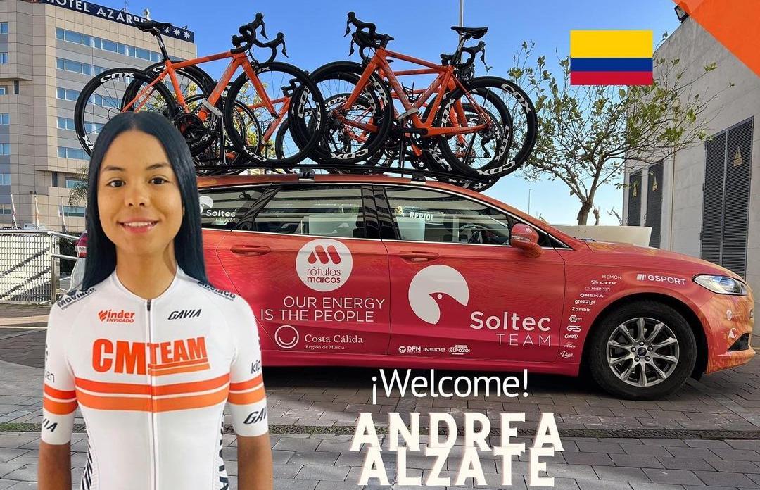 Una de las figuras de la Vuelta a Colombia Femenina correrá la Vuelta a España femenina con un equipo ibérico