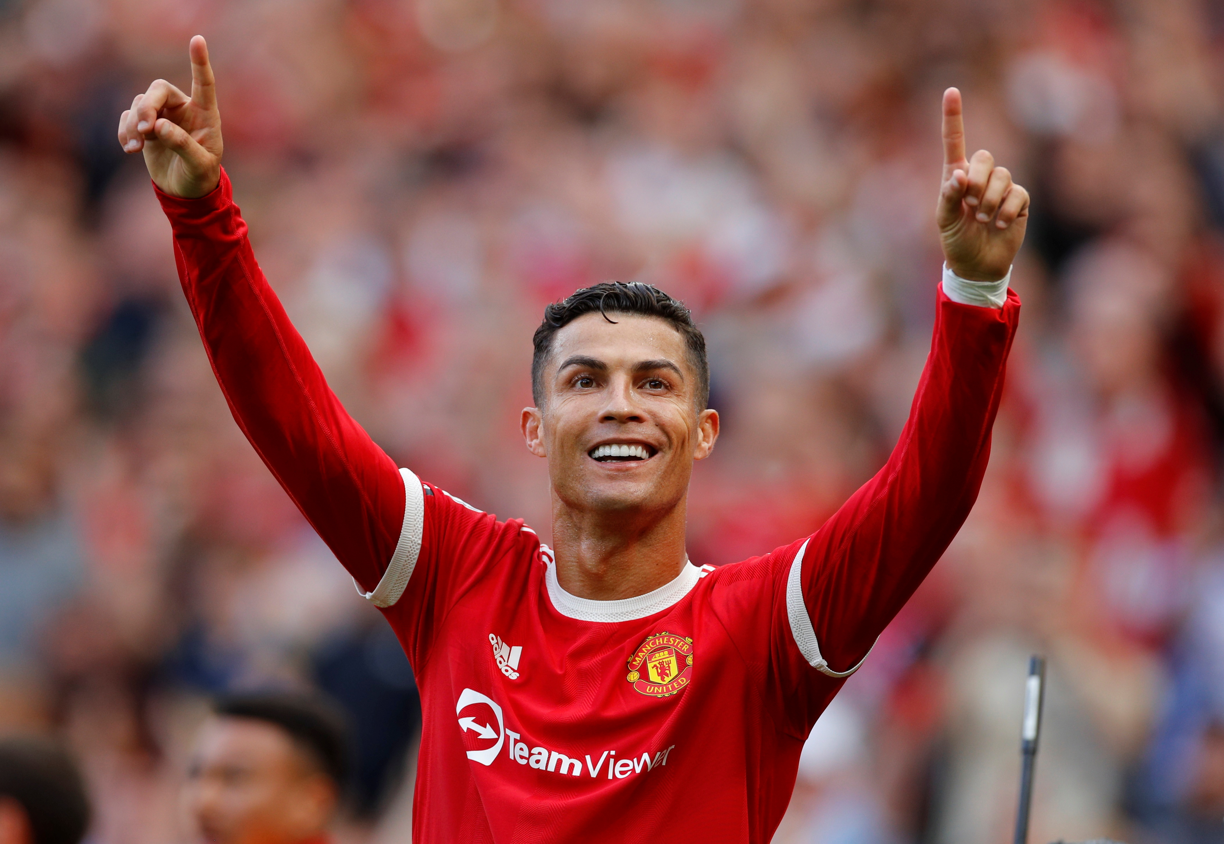 Cristiano Ronaldo, de vuelta en el Manchester United, es el goleador de la Champions League (REUTERS/Phil Noble EDITORIAL USE ONLY)