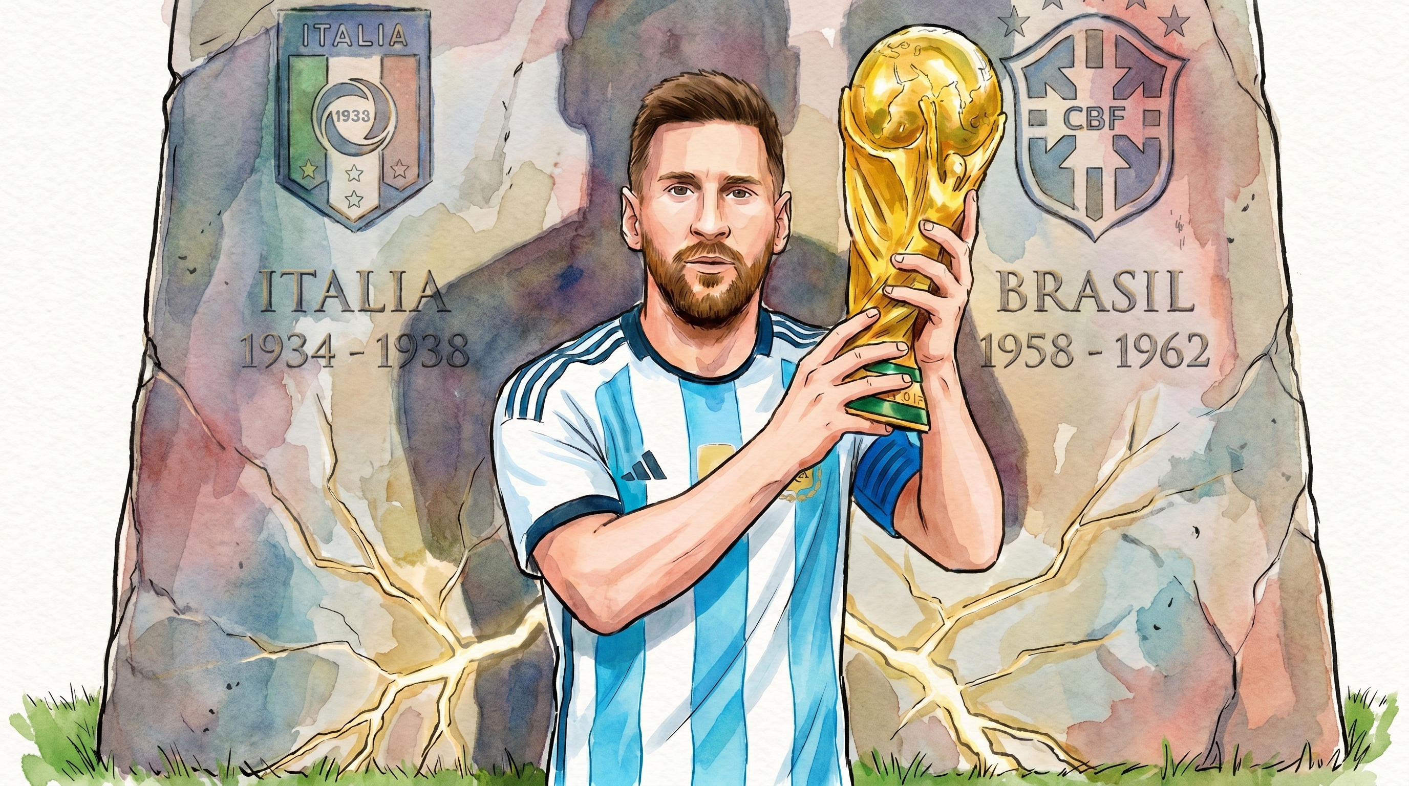 La “maldición” de 64 años que deberá romper la selección argentina en el Mundial para obtener el título - Infobae