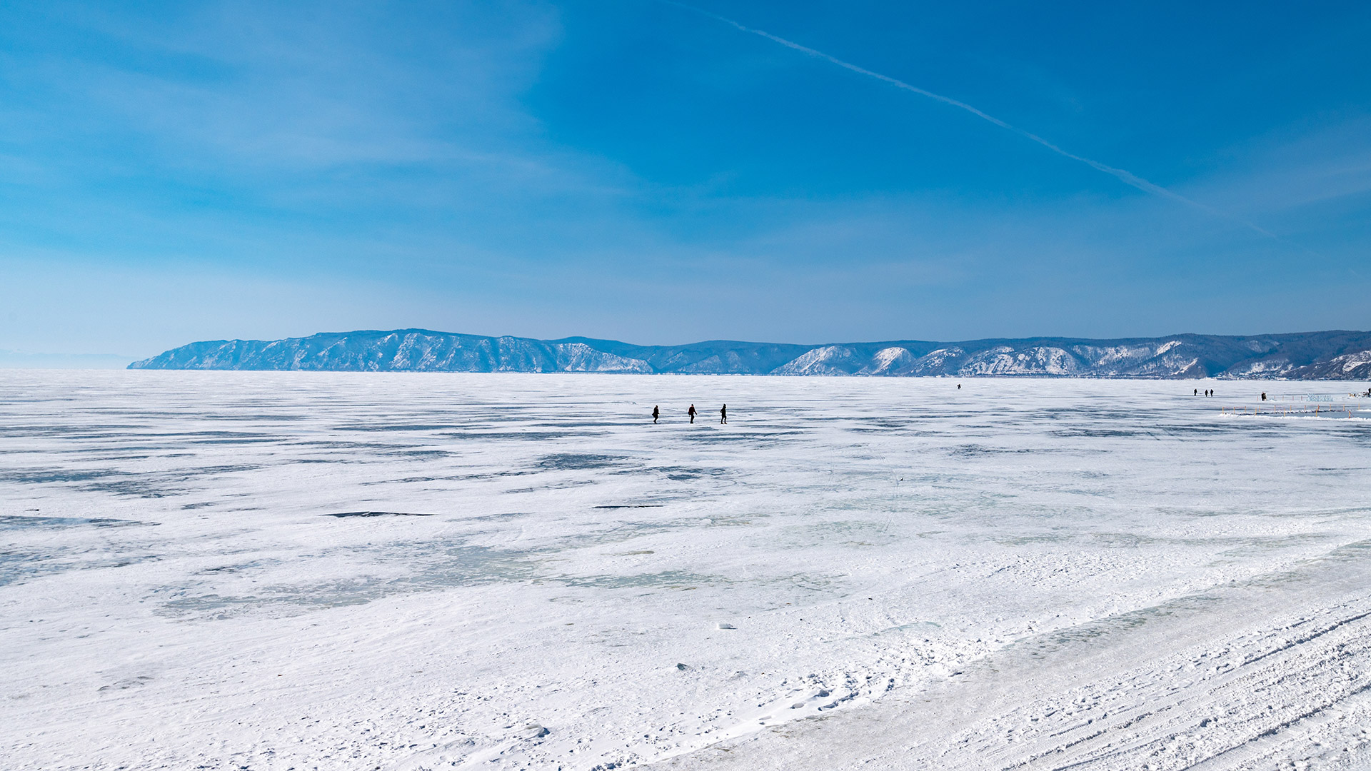 El lago Baikal, en el sur de Siberia.