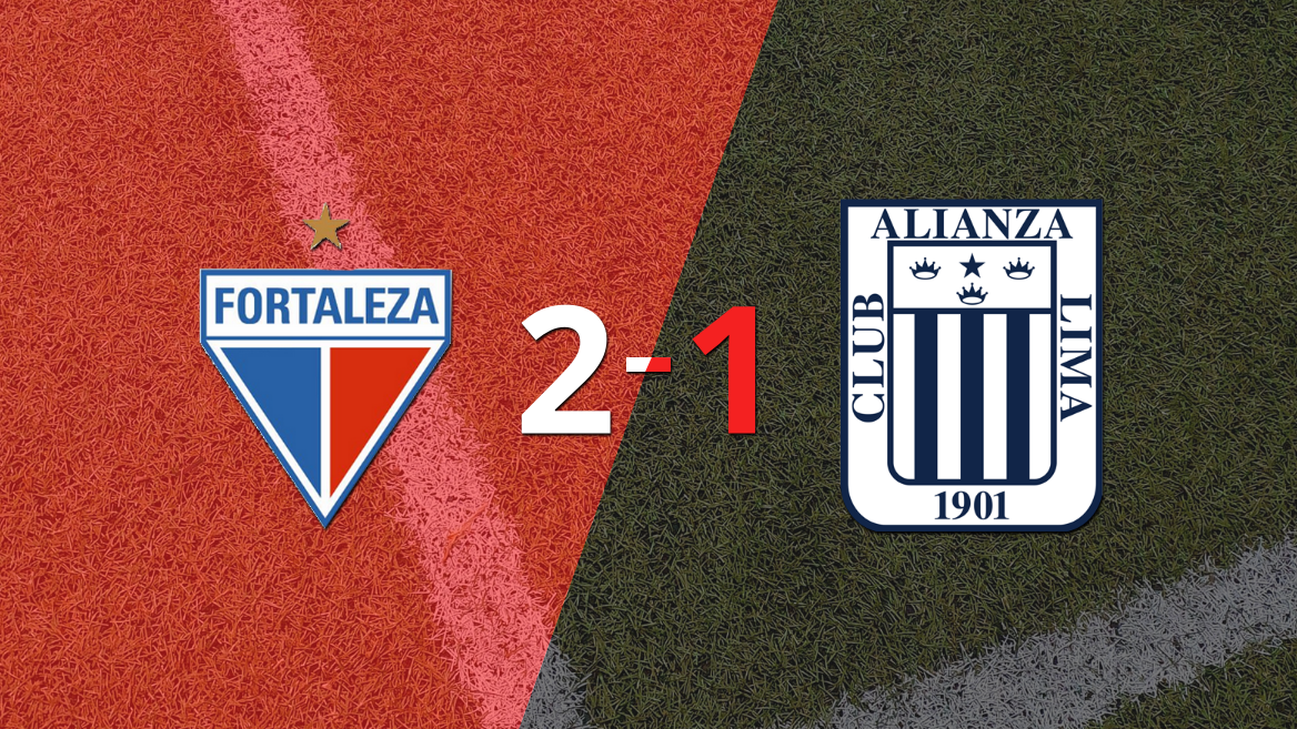 Con la mínima diferencia, Fortaleza venció a Alianza Lima por 2 a 1
