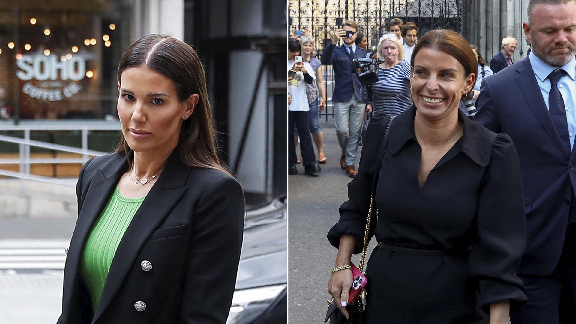 Rebekah Vardy and Coleen Rooney, protagonists of the media trial of the year in the United Kingdom