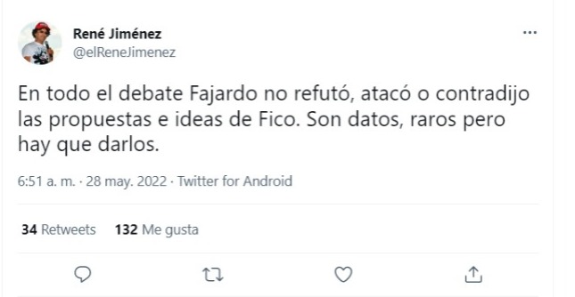 Varias personas opinaron sobre lo que fue el debate presidencial.