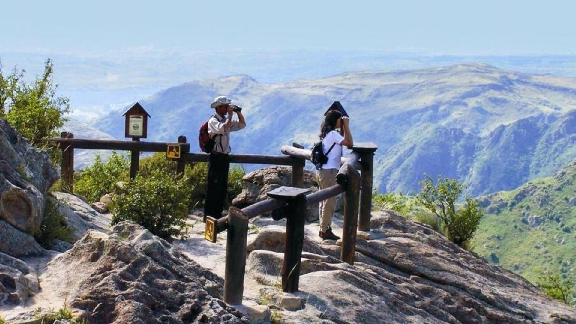 La Quebrada del Condorito, un lugar único para el avistaje del Cóndor Andino (Crédito: Ministerio de Deporte y Turismo de la Nación)