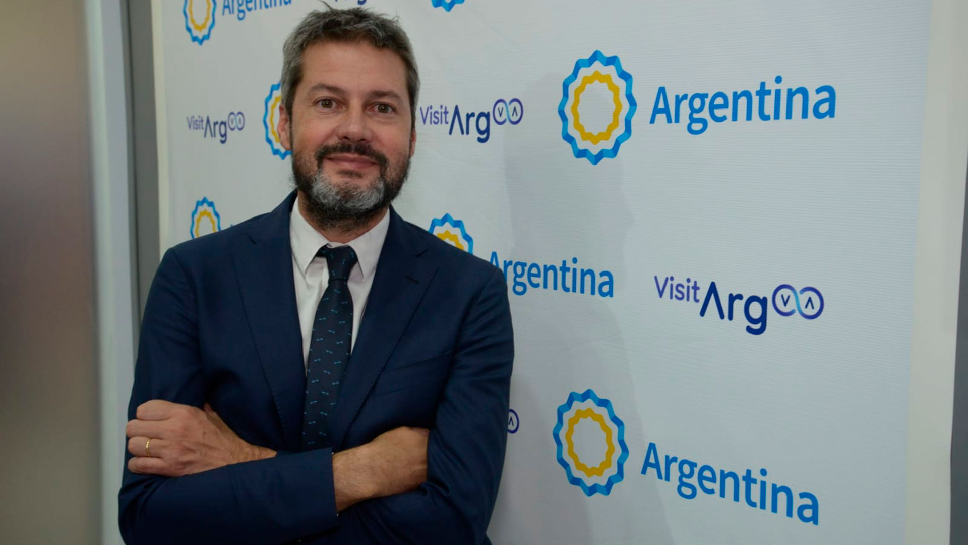 Matías Lammens, ministro de Turismo y Deportes, presidió el evento donde Aerolíneas Argentinas anunció sus novedades operacionales