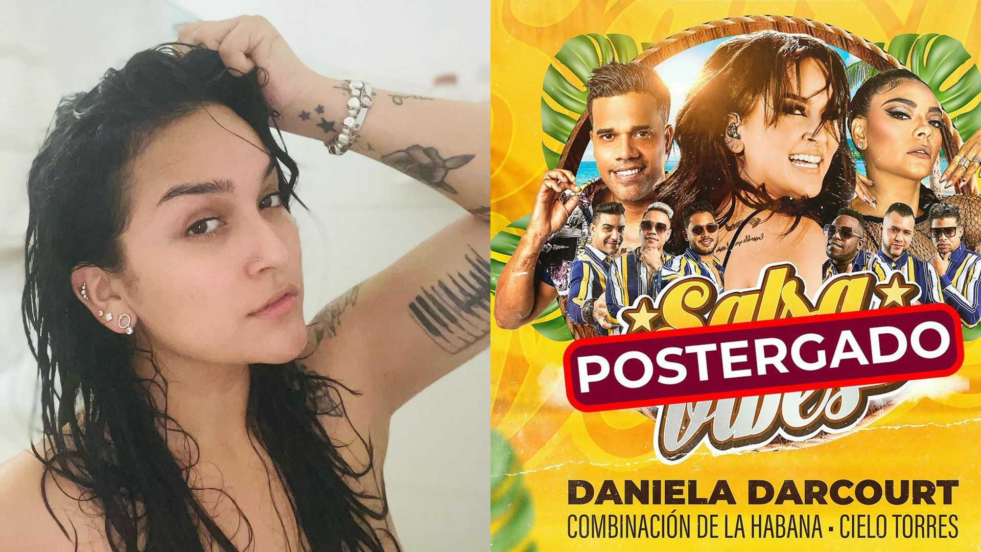 Daniela Darcourt postergó concierto por la crisis política. (Instagram)