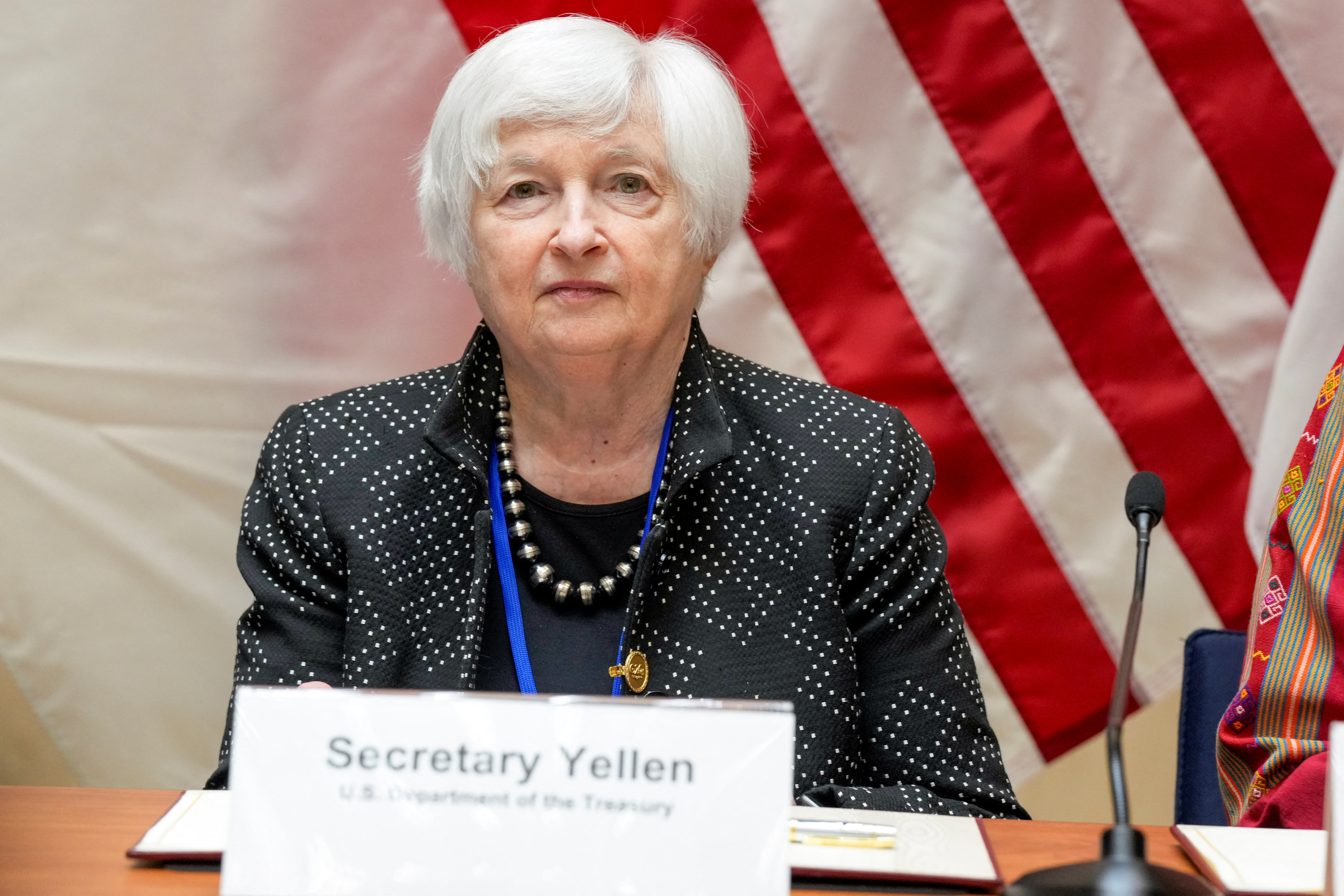 Foto de archivo de Janet Yellen, secretaria del Tesoro de EEUU (REUTERS/Ken Cedeno)