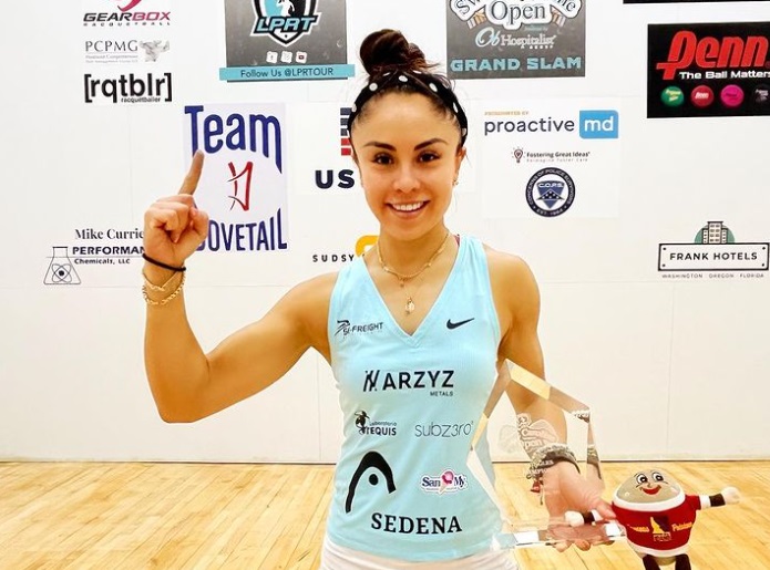 Paola Longoria se proclamó campeona mundial de raquetbol: “La mejor de la historia” (Foto: Instagram/@paolongoria)