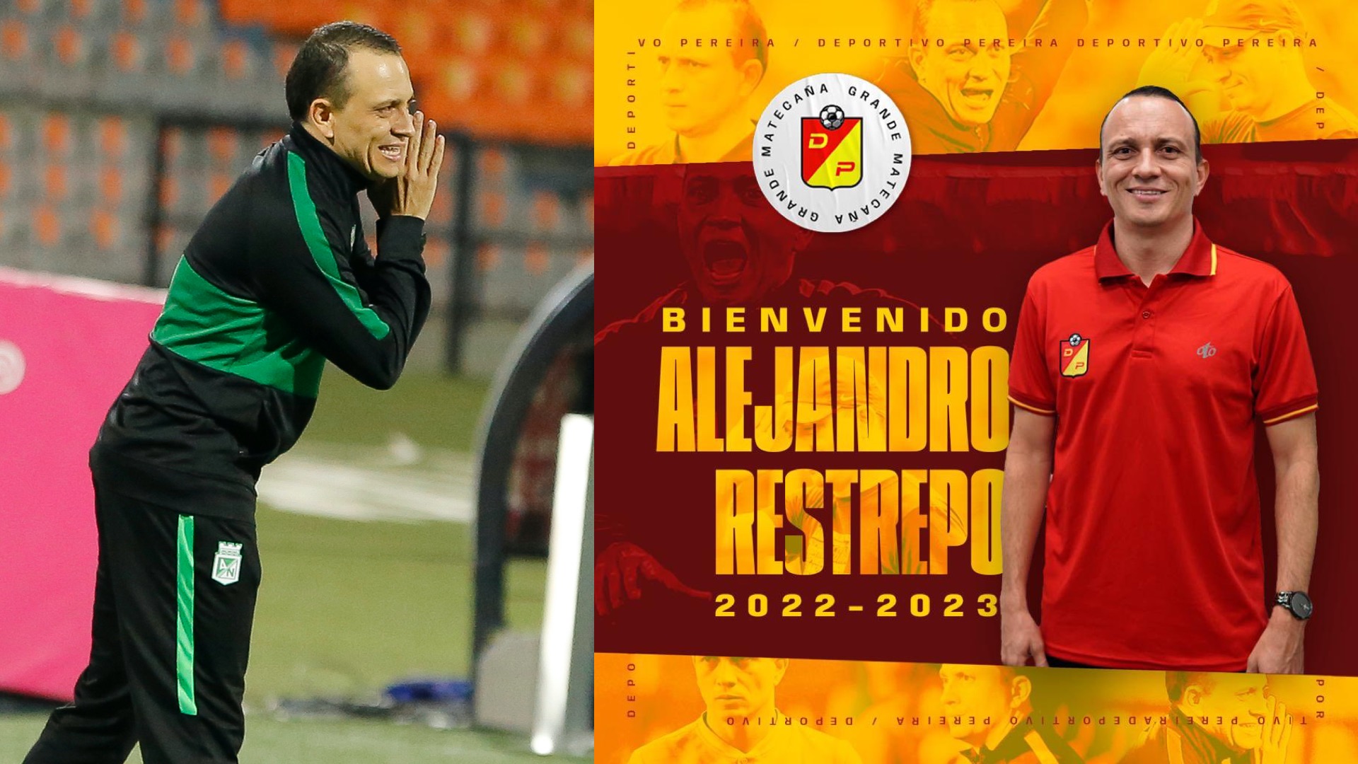 Alejandro Restrepo, nueva contratación de Deportivo Pereira para el segundo semestre de la temporada 2022 en al fútbol profesional colombiano