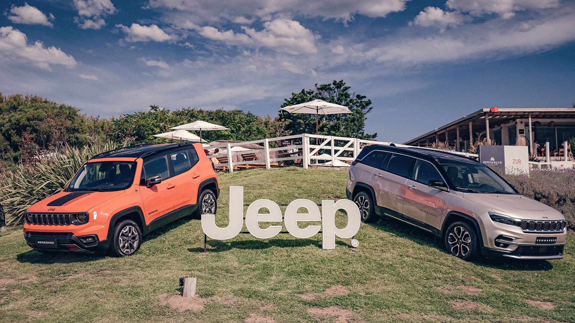 El Balneario Divisadero en Cariló será el epicentro de las acciones promocionales de Jeep